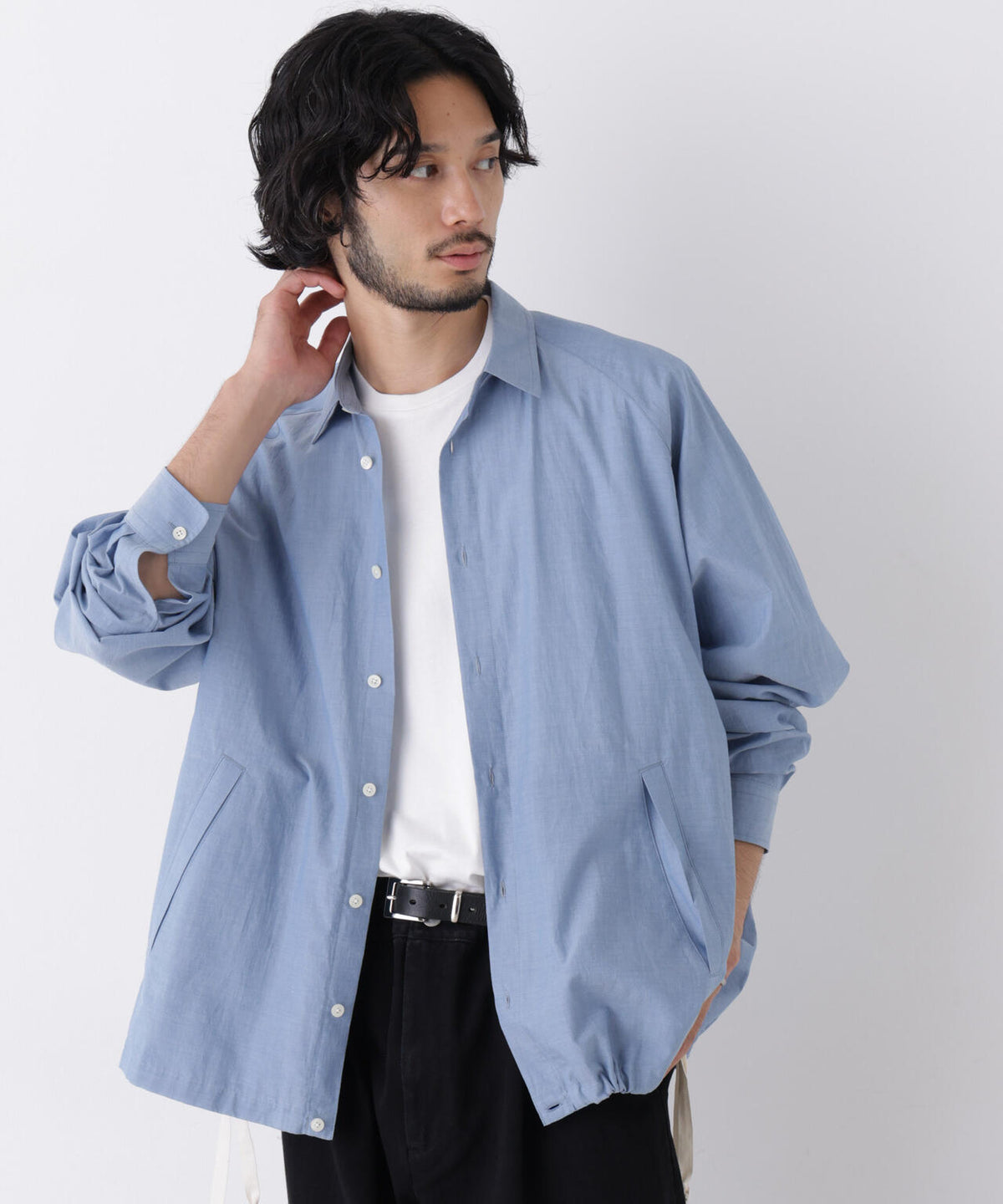 181cm　B:75 W:73 H:90 着用サイズ：L