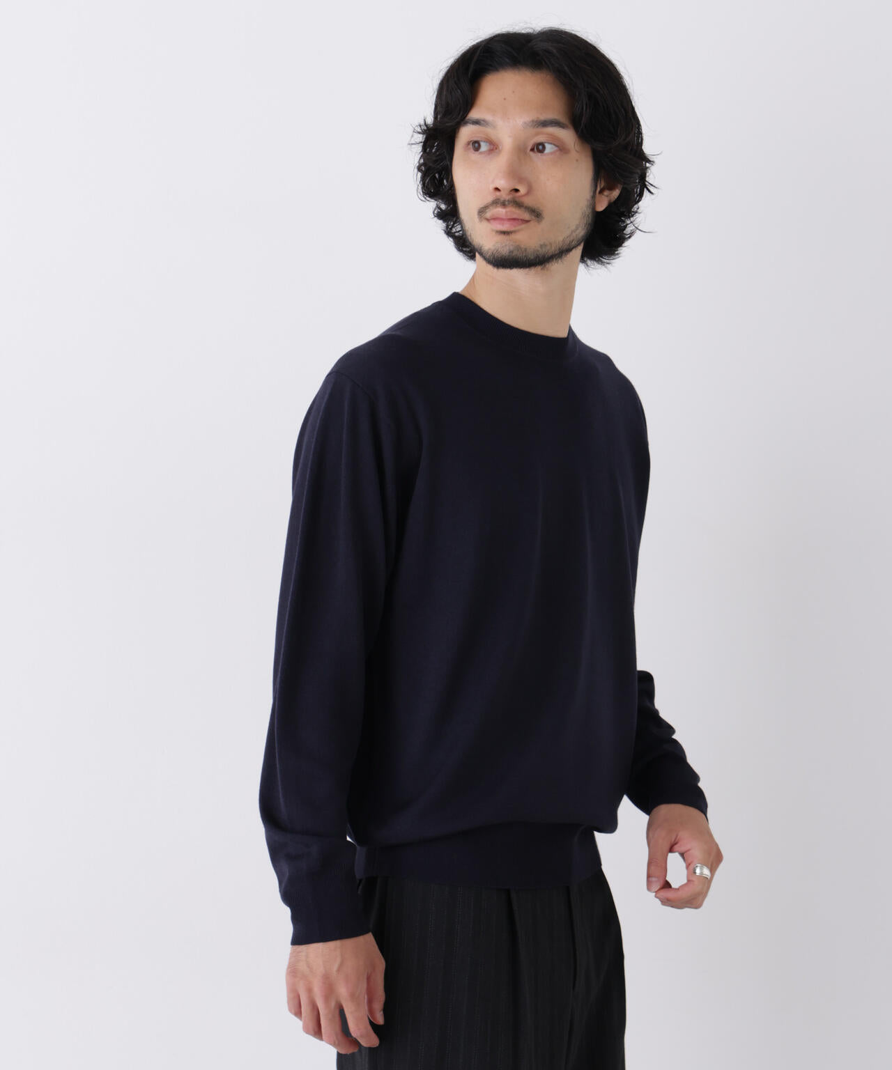 181cm　B:75 W:73 H:90 着用サイズ：L
