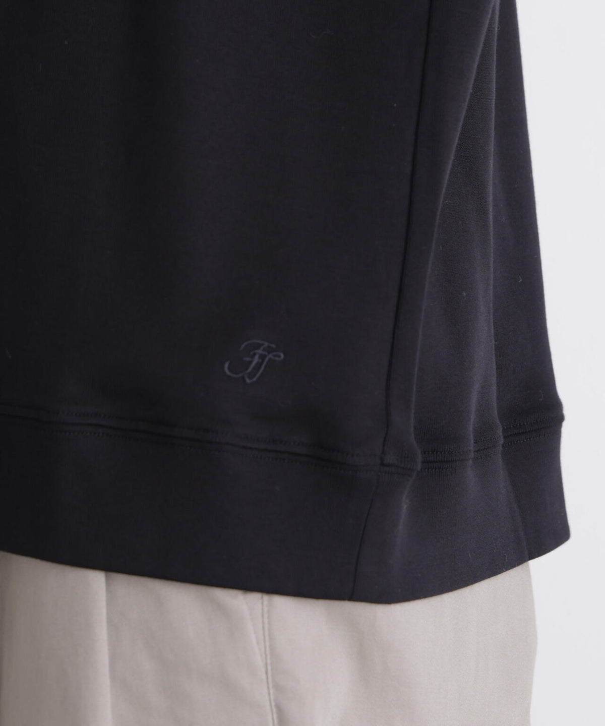 「FORMAL JERSEY」クルーネックカットソー長袖