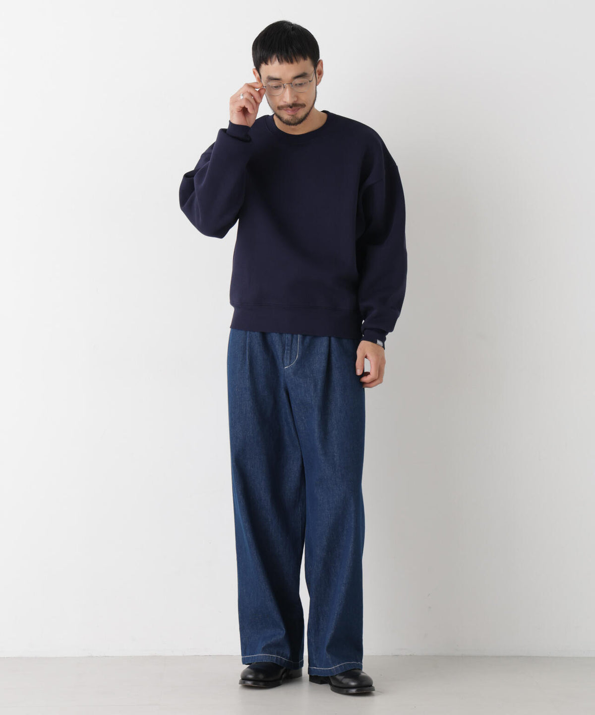 ｢PLAYFUL CODE｣ コアフリースクルーネックスウェット