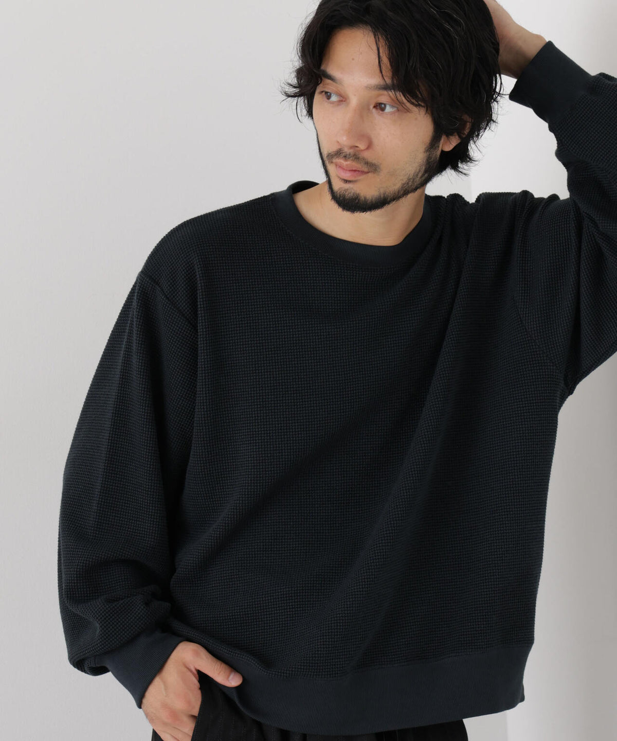 181cm　B:75 W:73 H:90 着用サイズ：L