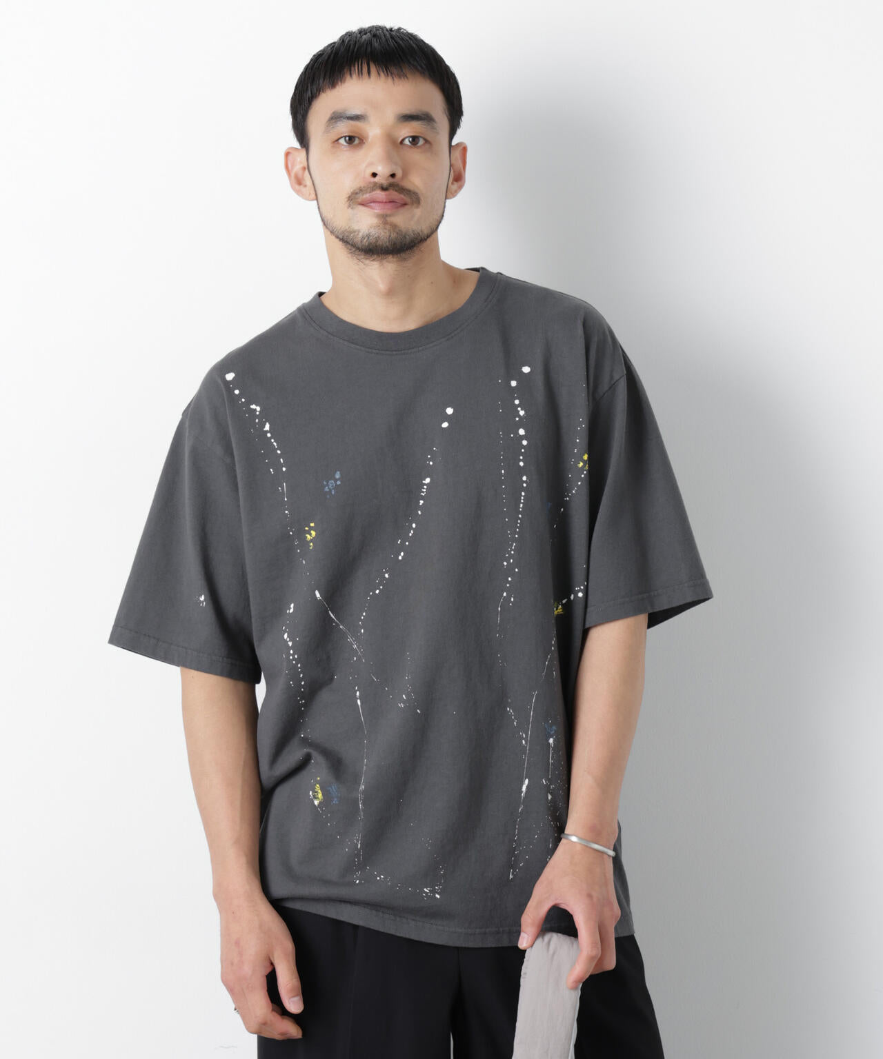 ブラックタイダイTシャツ | NANO universe（ナノ・ユニバース