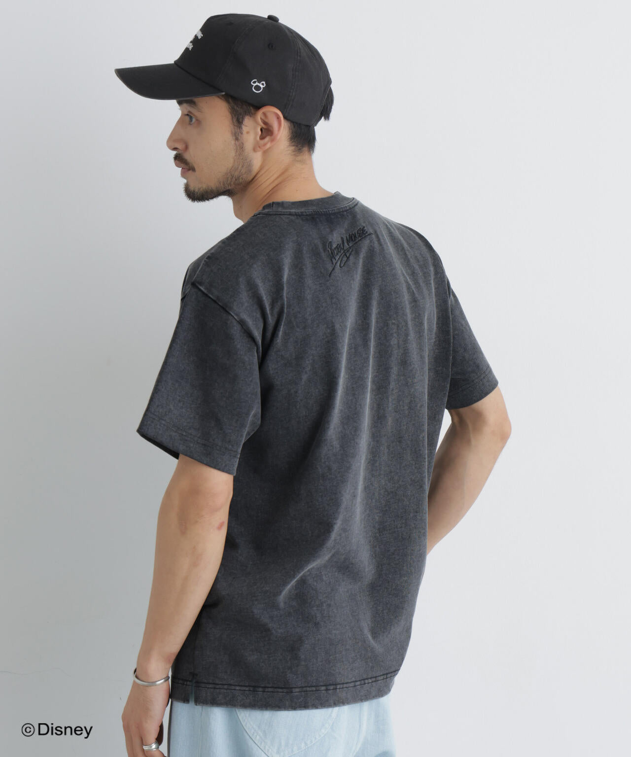 NANO×DISNEY ミッキーマウス フェードTシャツ