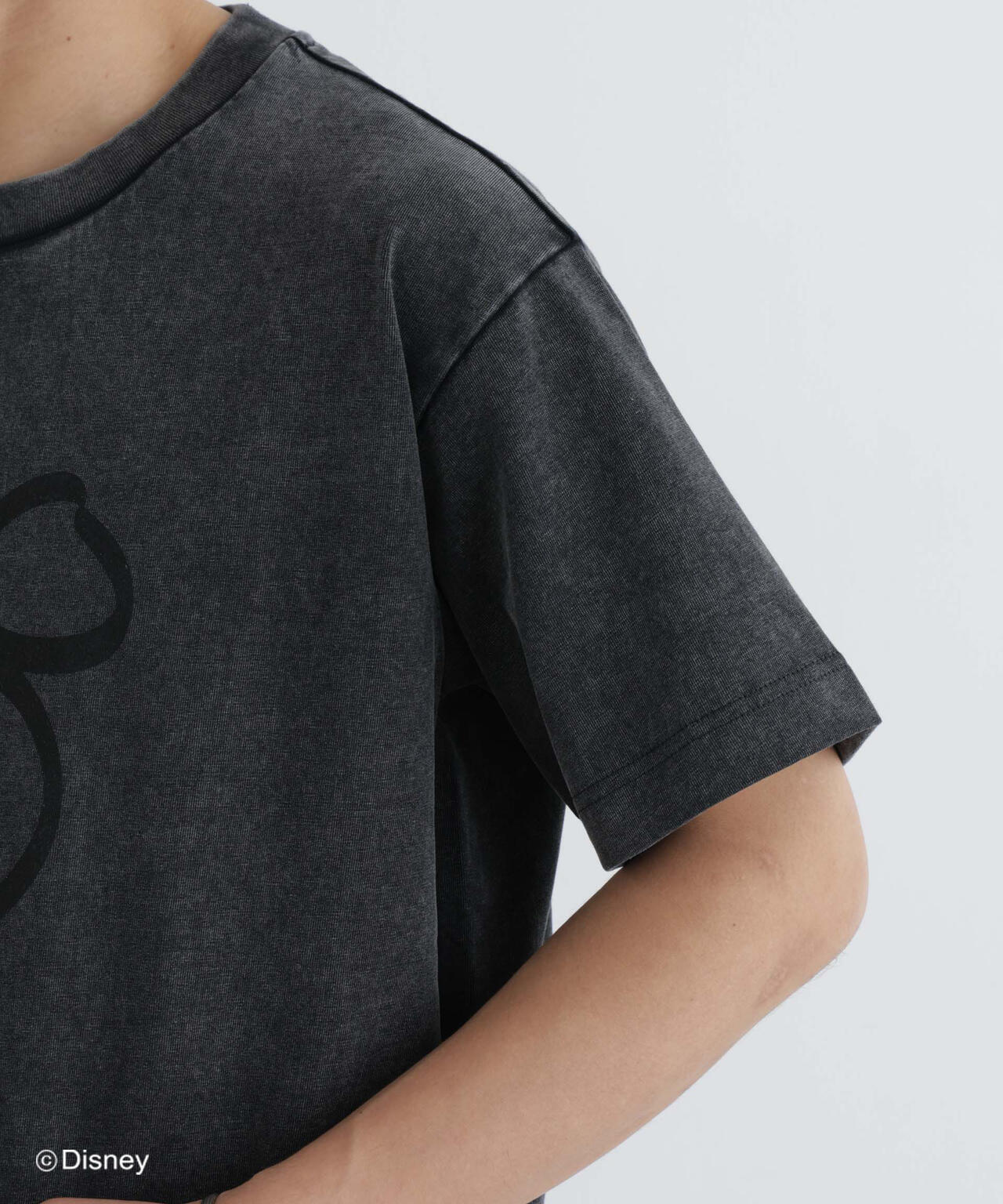 NANO×DISNEY ミッキーマウス フェードTシャツ