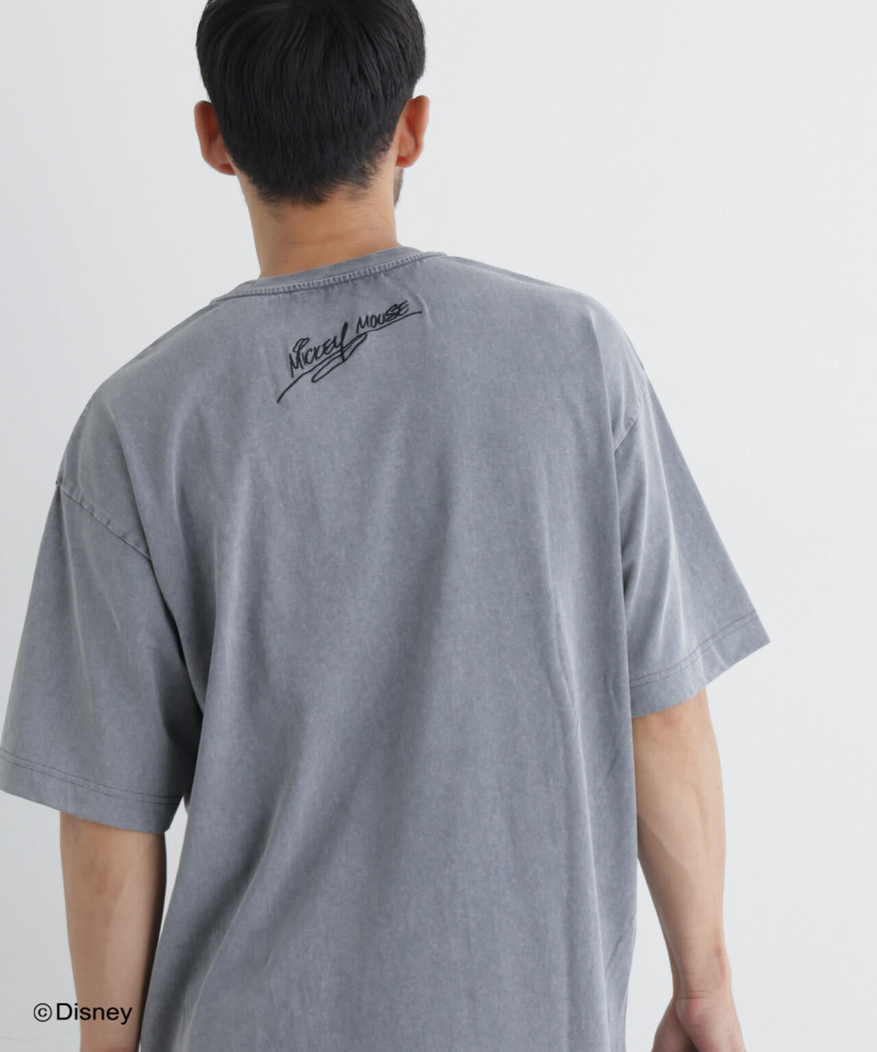 NANO×DISNEY ミッキーマウス フェードTシャツ