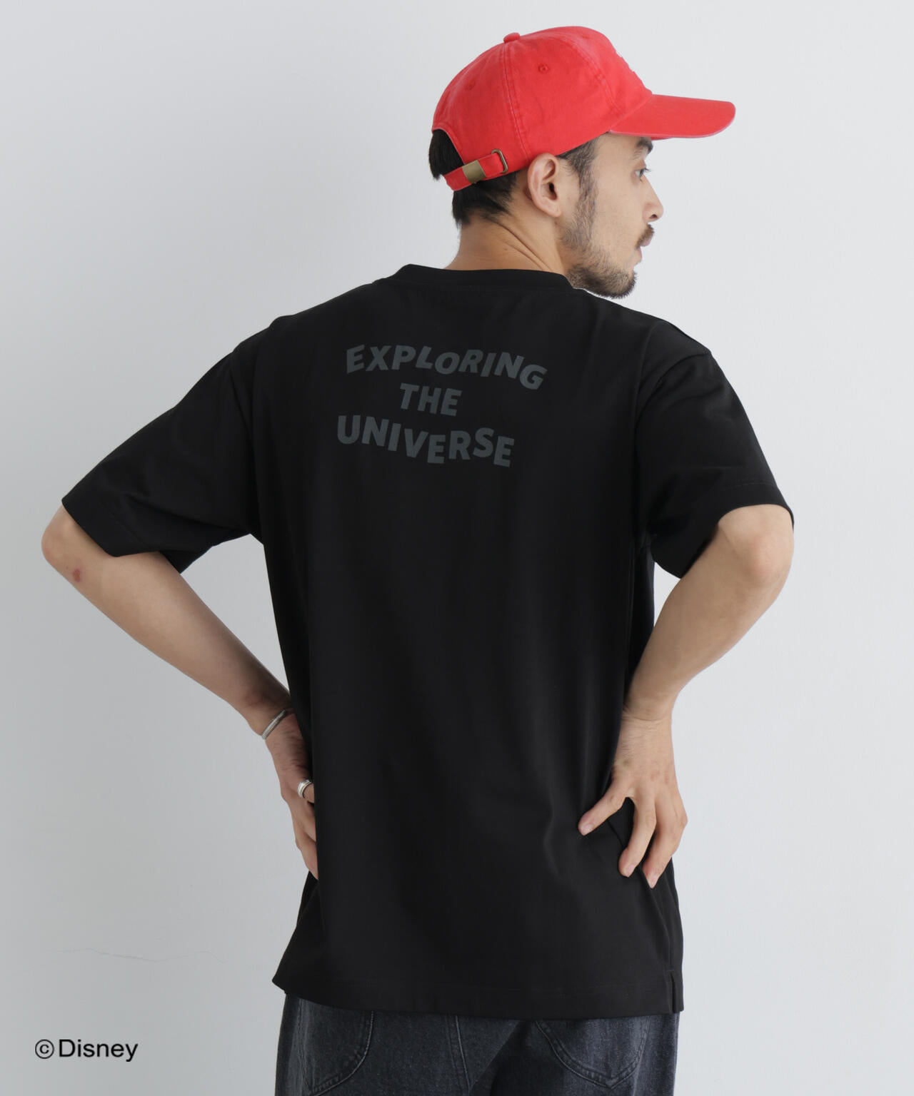 NANO×DISNEY ミッキーマウス 刺繍Tシャツ