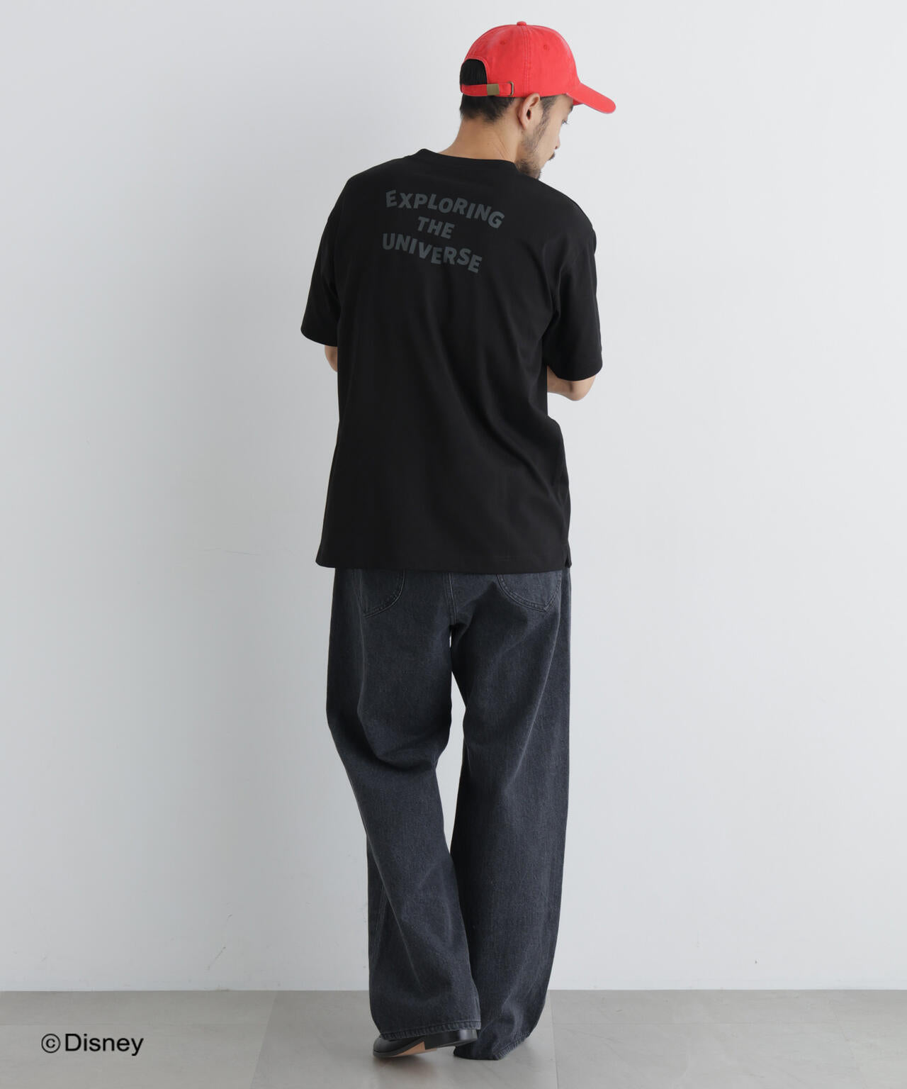 NANO×DISNEY ミッキーマウス 刺繍Tシャツ