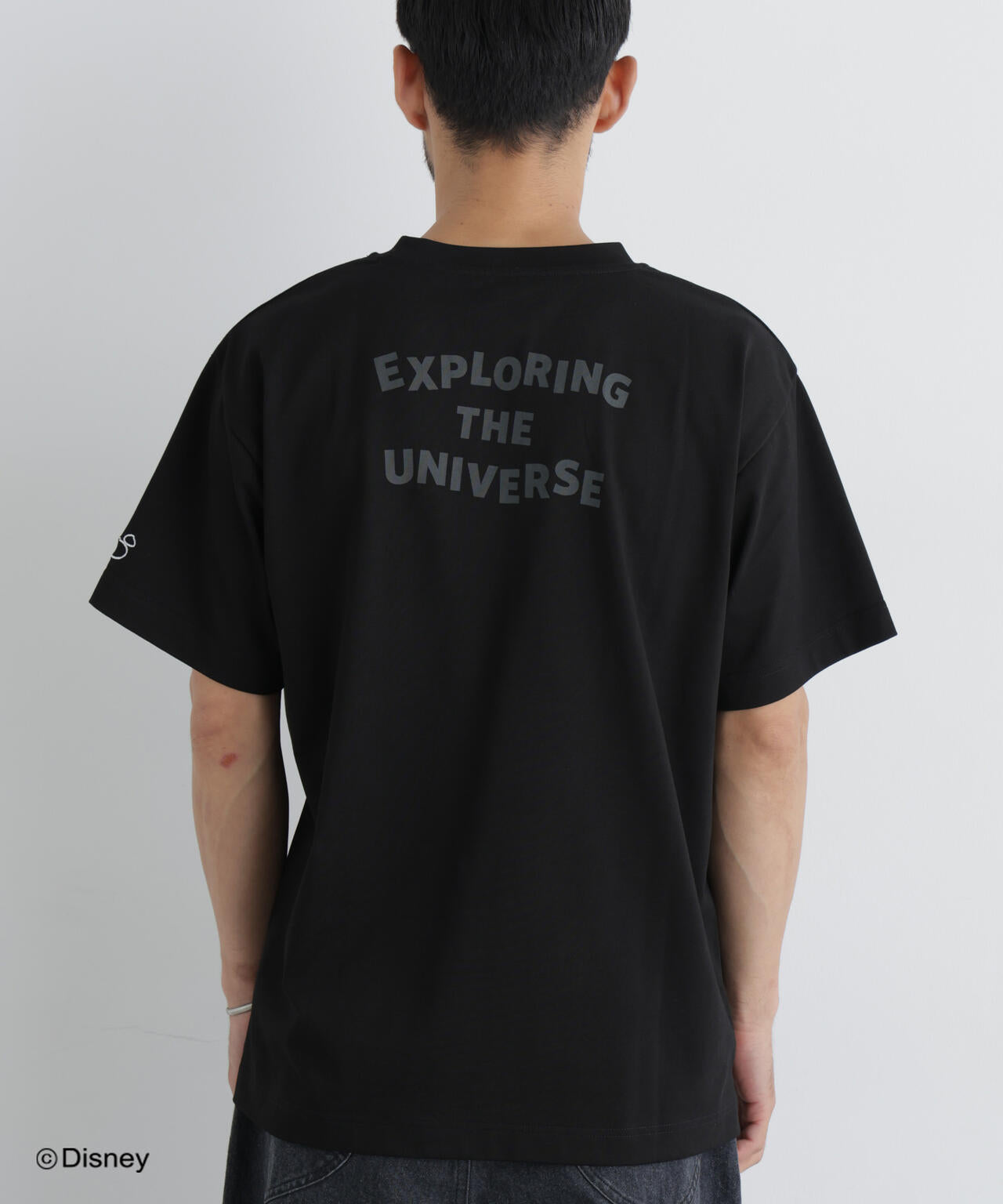NANO×DISNEY ミッキーマウス 刺繍Tシャツ