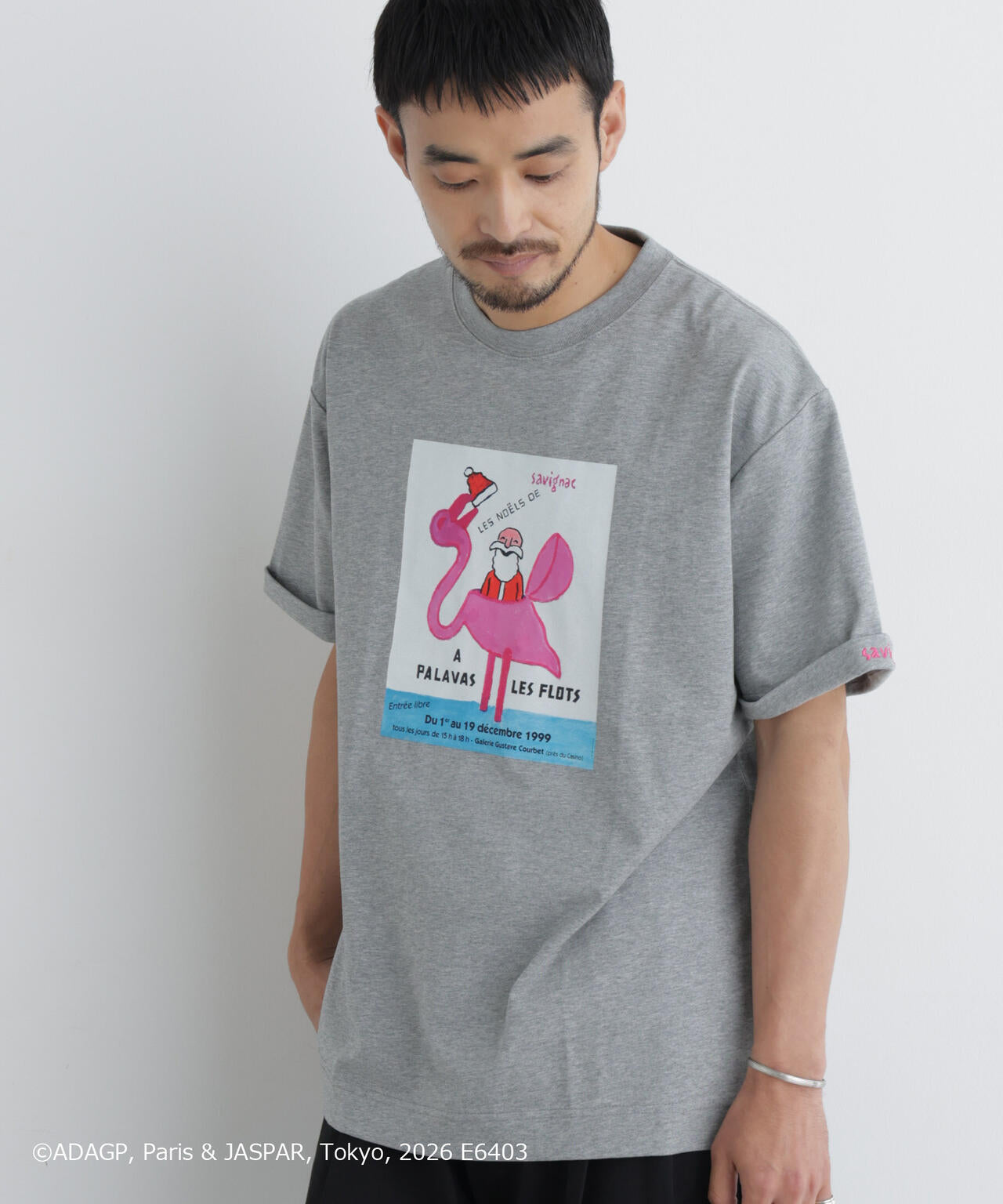 OtoNANO｣×SAVIGNAC プリントTシャツ | NANO universe（ナノ