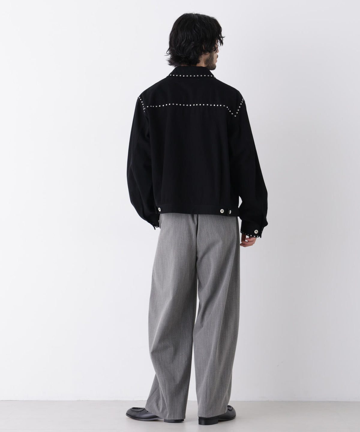 ｢DELEGANT｣ バレルレッグイージーパンツ（セットアップ可）