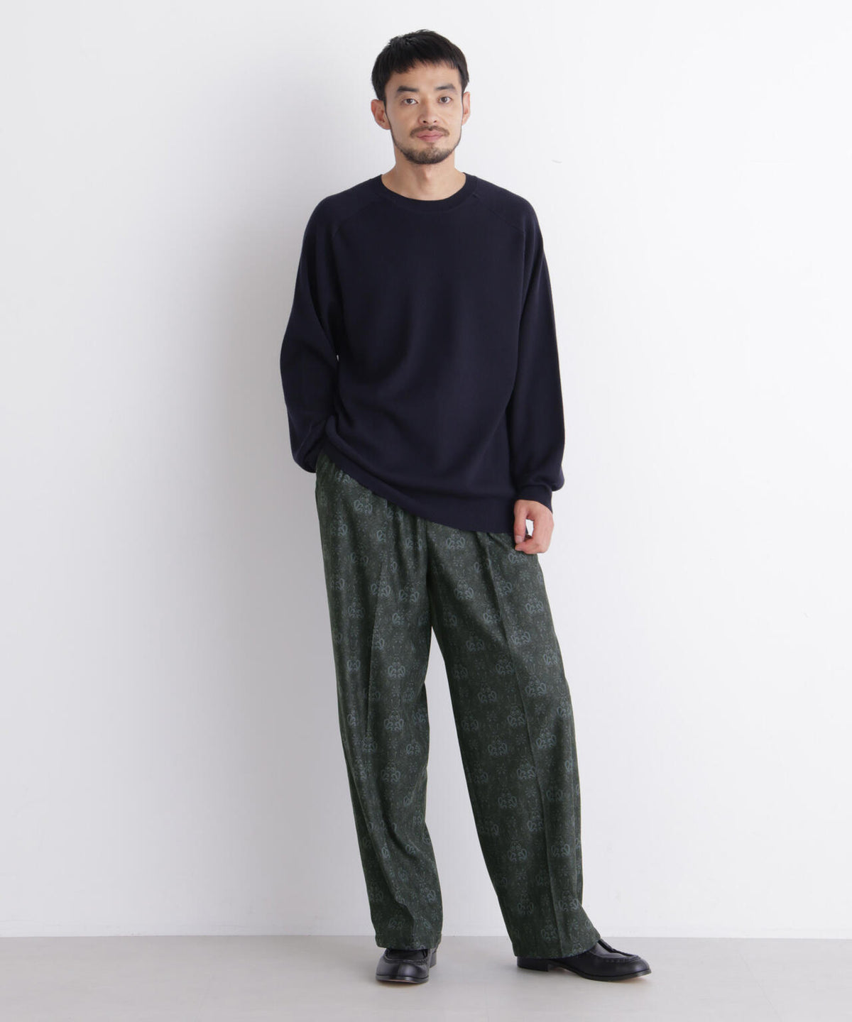 「OtoNANO」×masoret  1タックトラウザーズ
