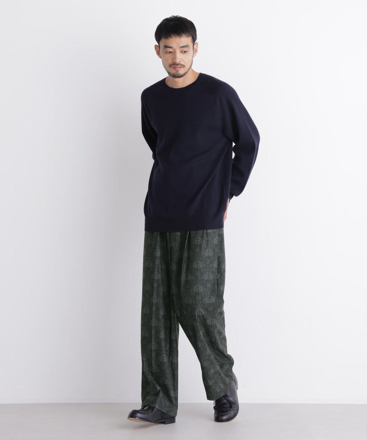 「OtoNANO」×masoret  1タックトラウザーズ