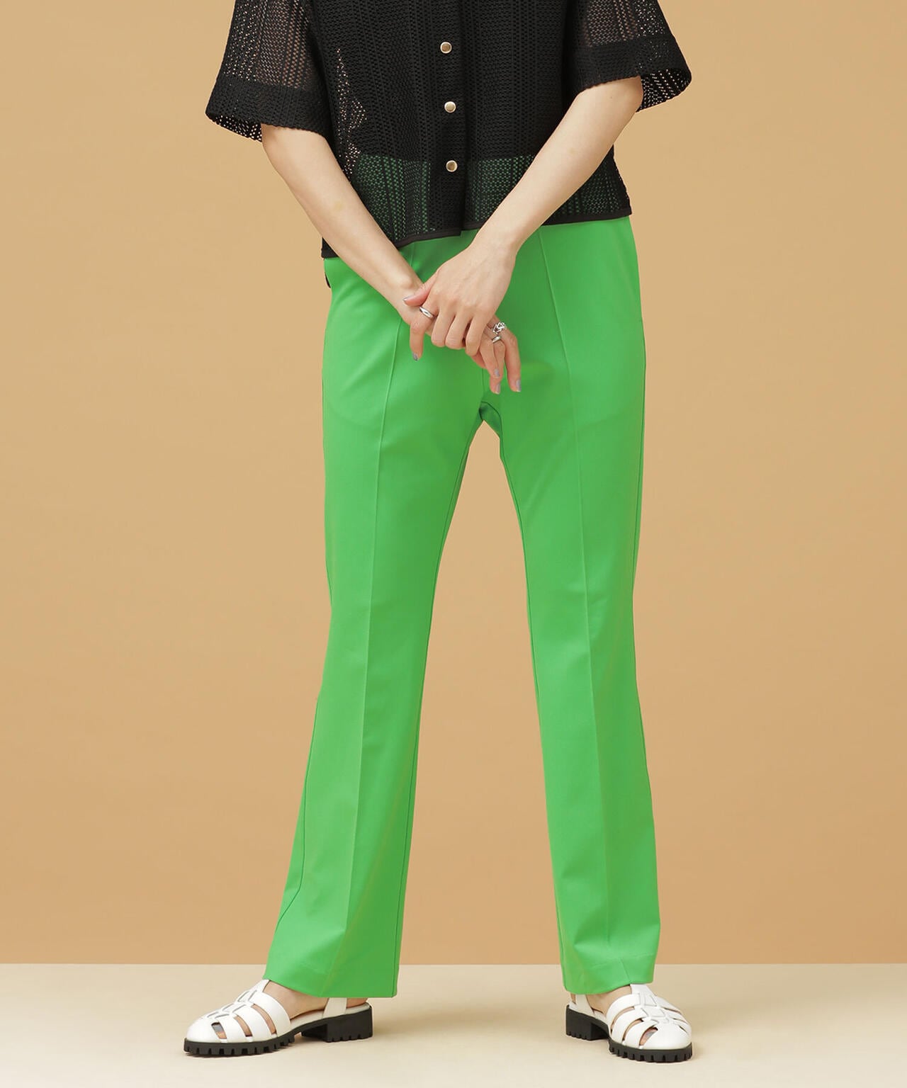 LB.03/センタータックストレッチパンツ | NANO universe（ナノ