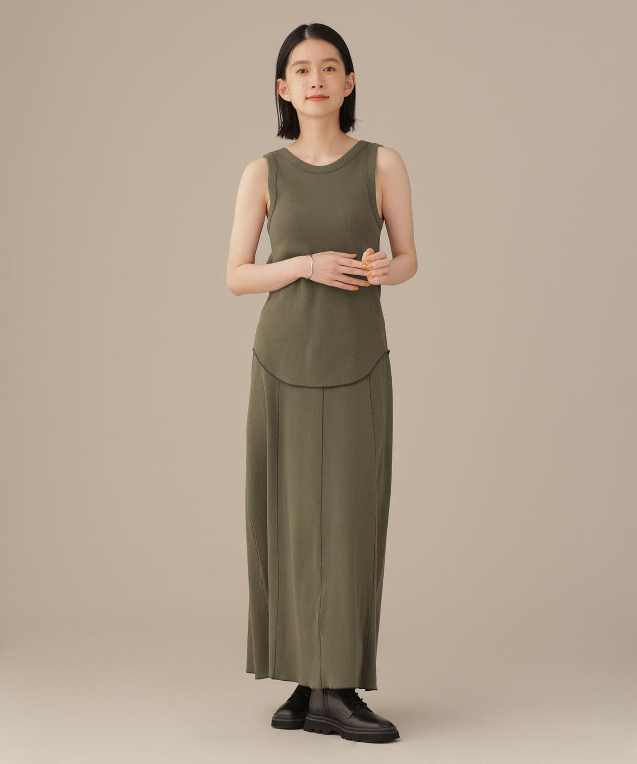 LB.03/前後2WAYフライスアメスリタンクトップ