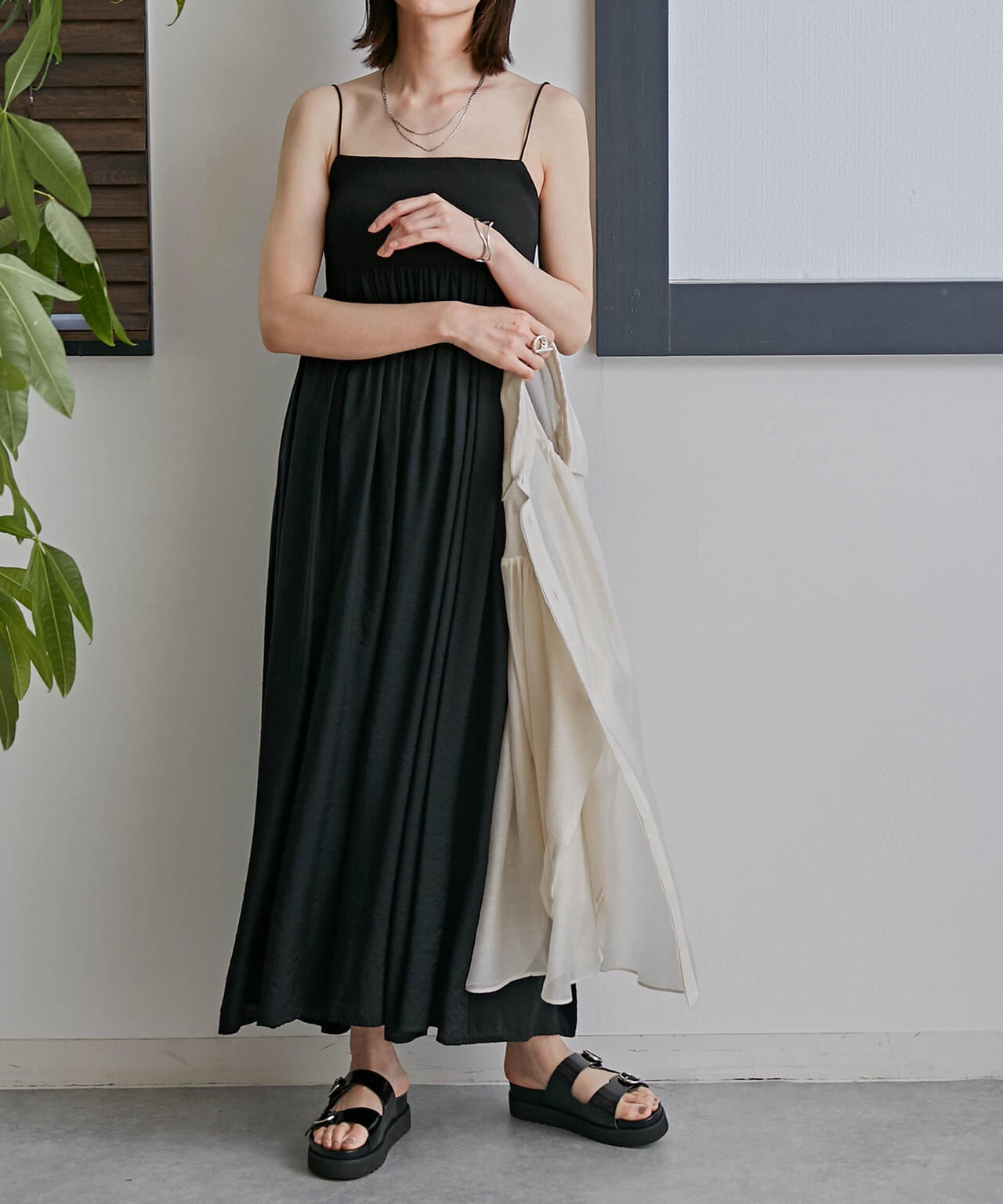 LB.03/リブドッキングキャミワンピース | NANO universe（ナノ