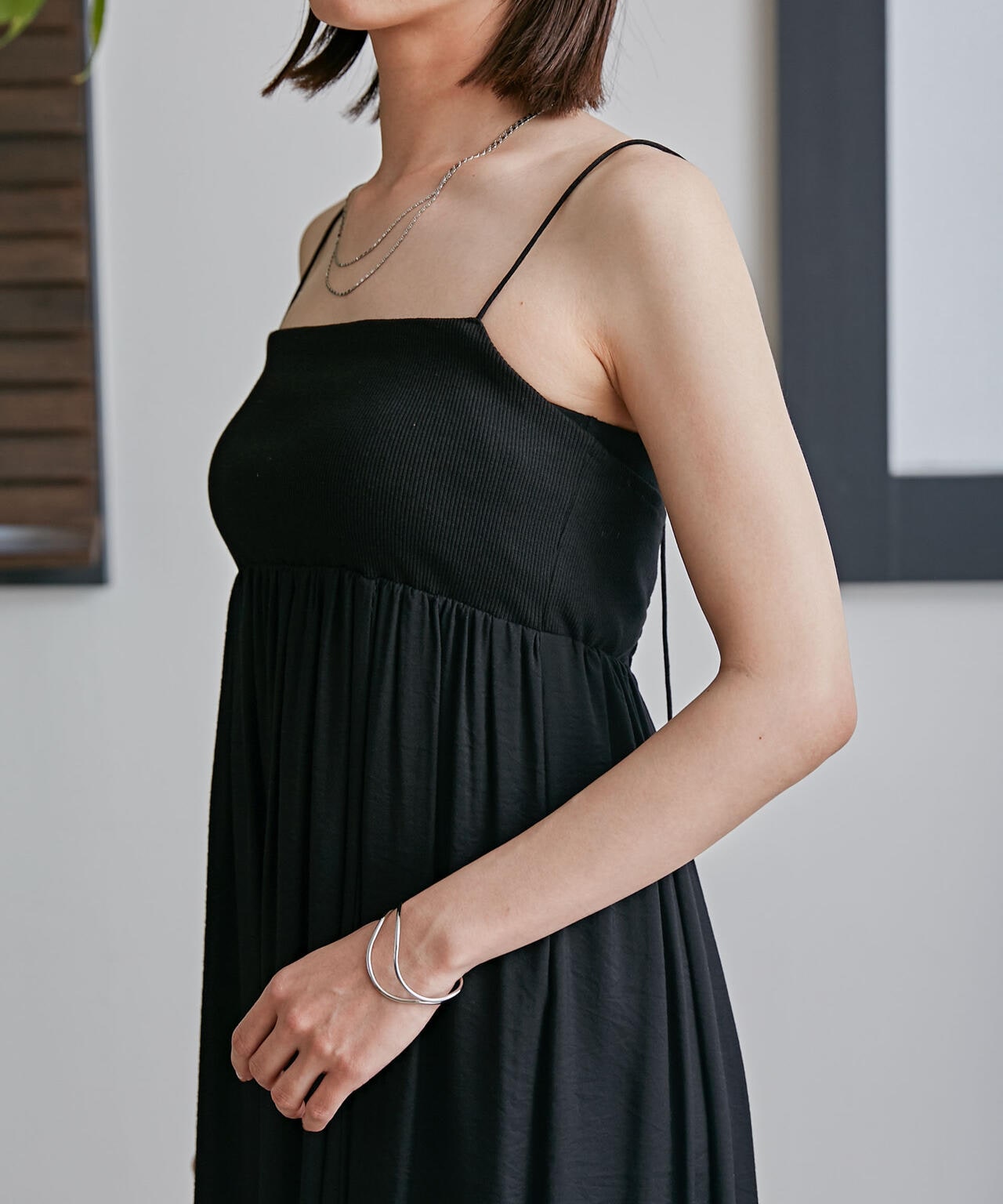 LB.03/リブドッキングキャミワンピース | NANO universe（ナノ