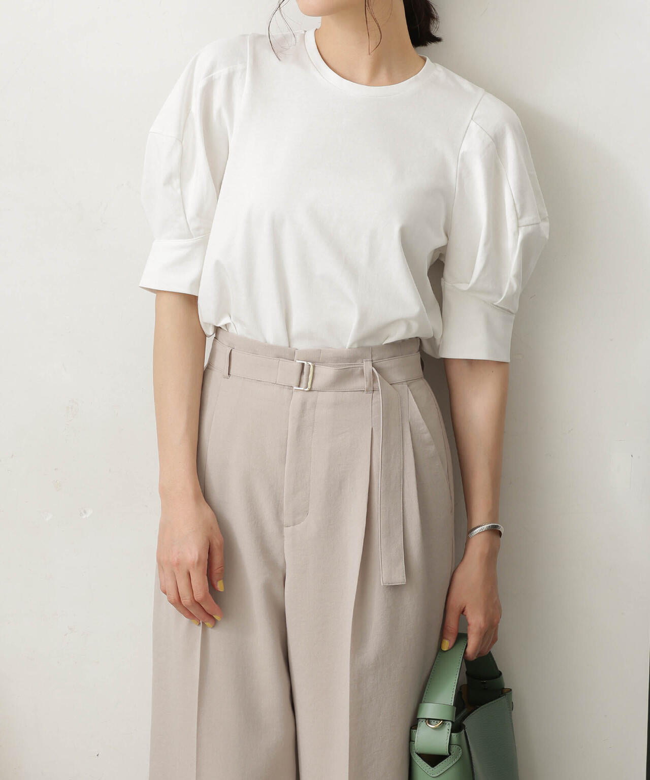 LB.03/Repurフォルムスリーブカットトップス