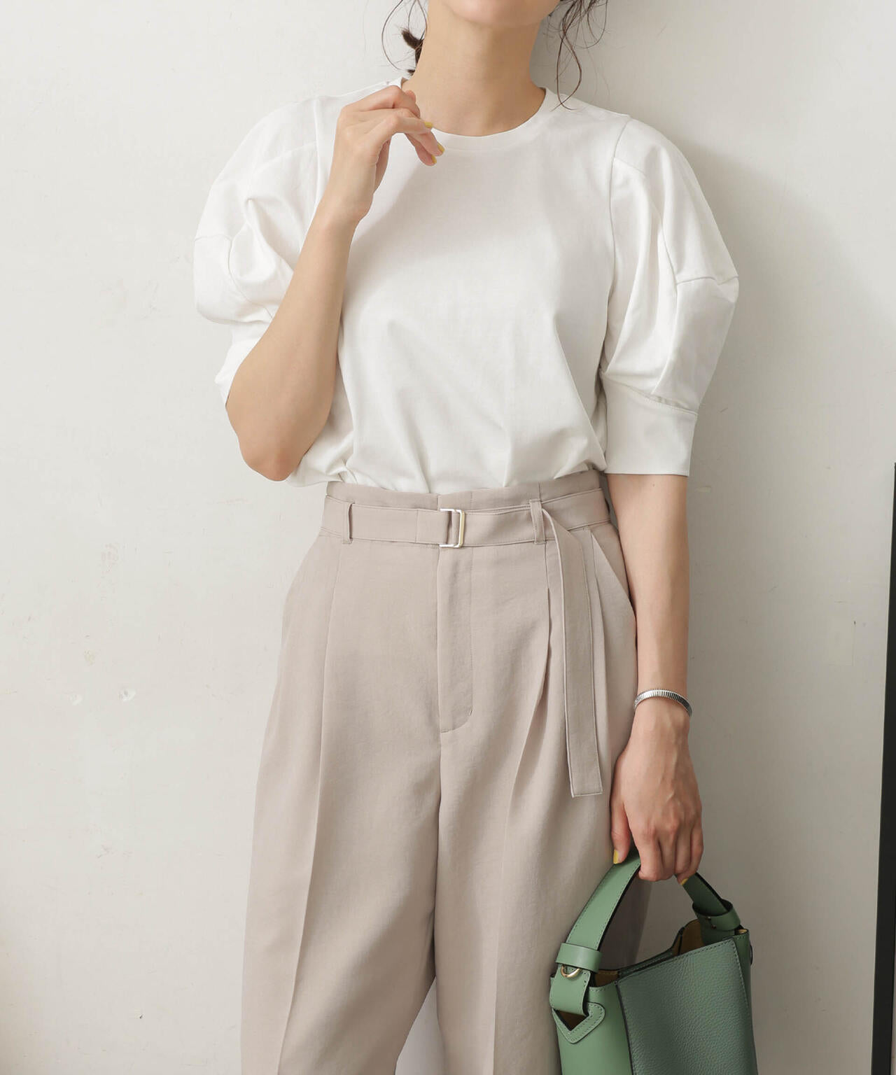 LB.03/Repurフォルムスリーブカットトップス