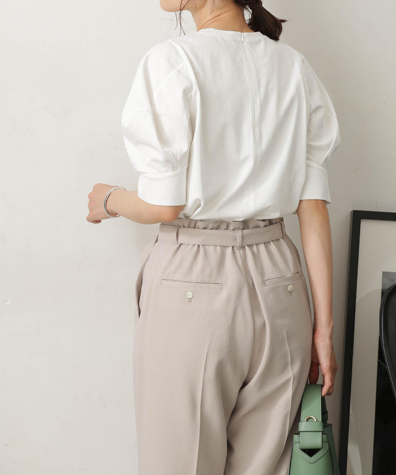 LB.03/Repurフォルムスリーブカットトップス