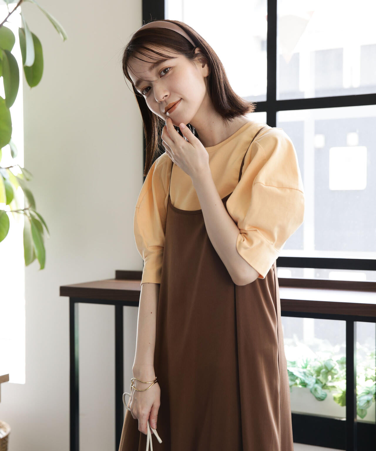 LB.03/Repurフォルムスリーブカットトップス