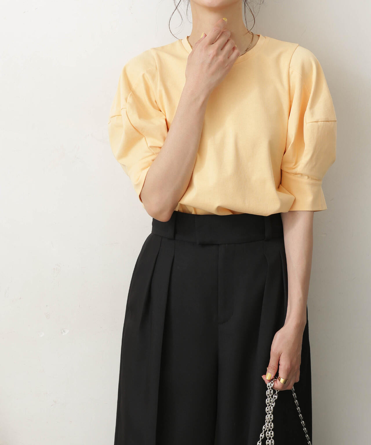 LB.03/Repurフォルムスリーブカットトップス