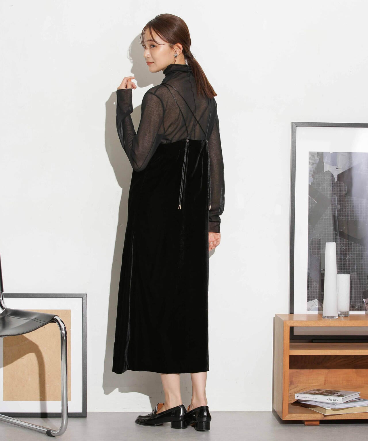 ベロアキャミワンピース | NANO universe（ナノ・ユニバース