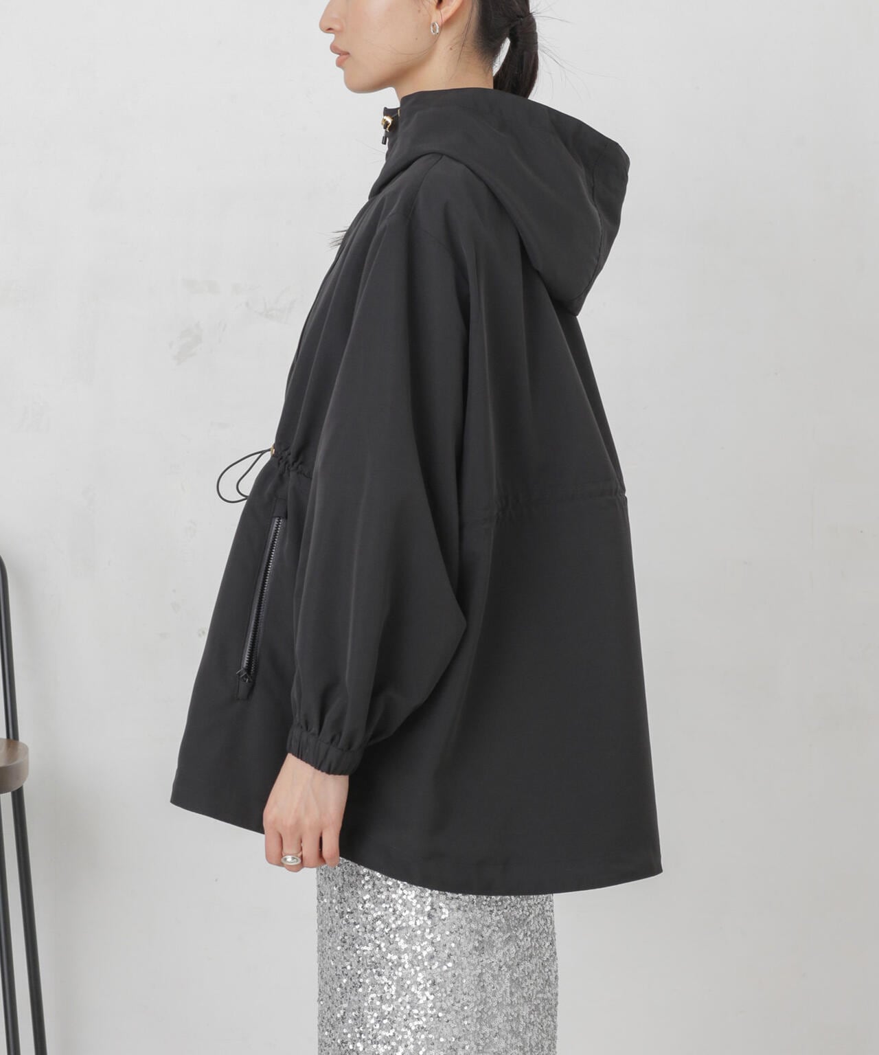 ソフトグログランフードブルゾン | NANO universe（ナノ・ユニバース