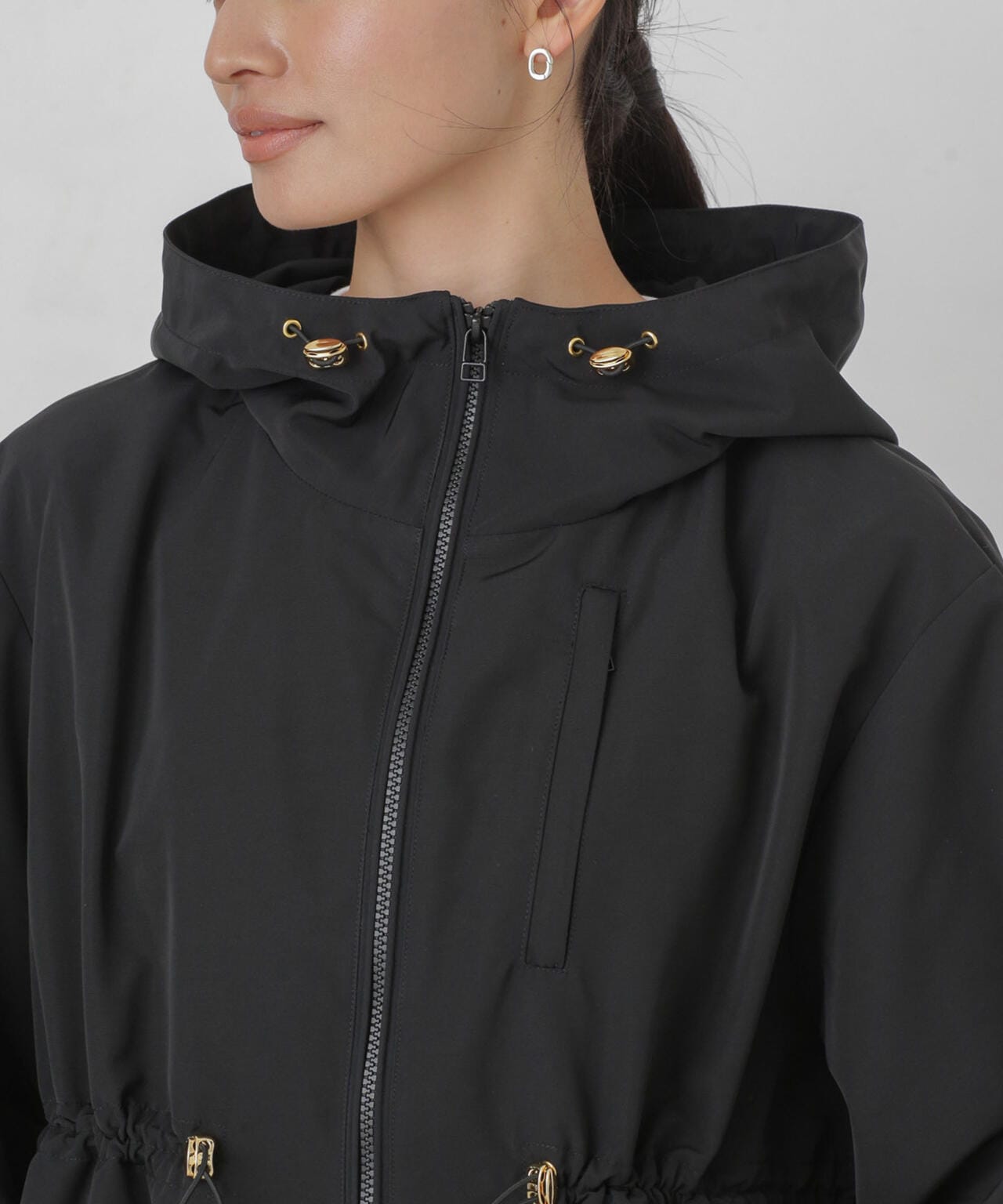 ソフトグログランフードブルゾン | NANO universe（ナノ・ユニバース