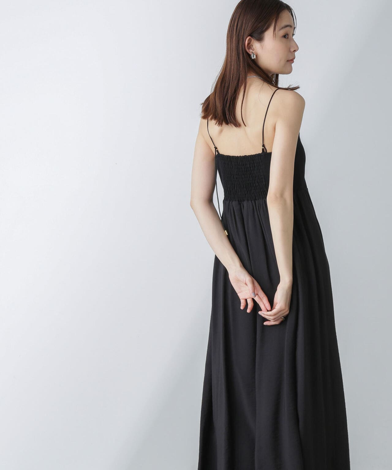 リブドッキング2wayキャミワンピース | NANO universe（ナノ