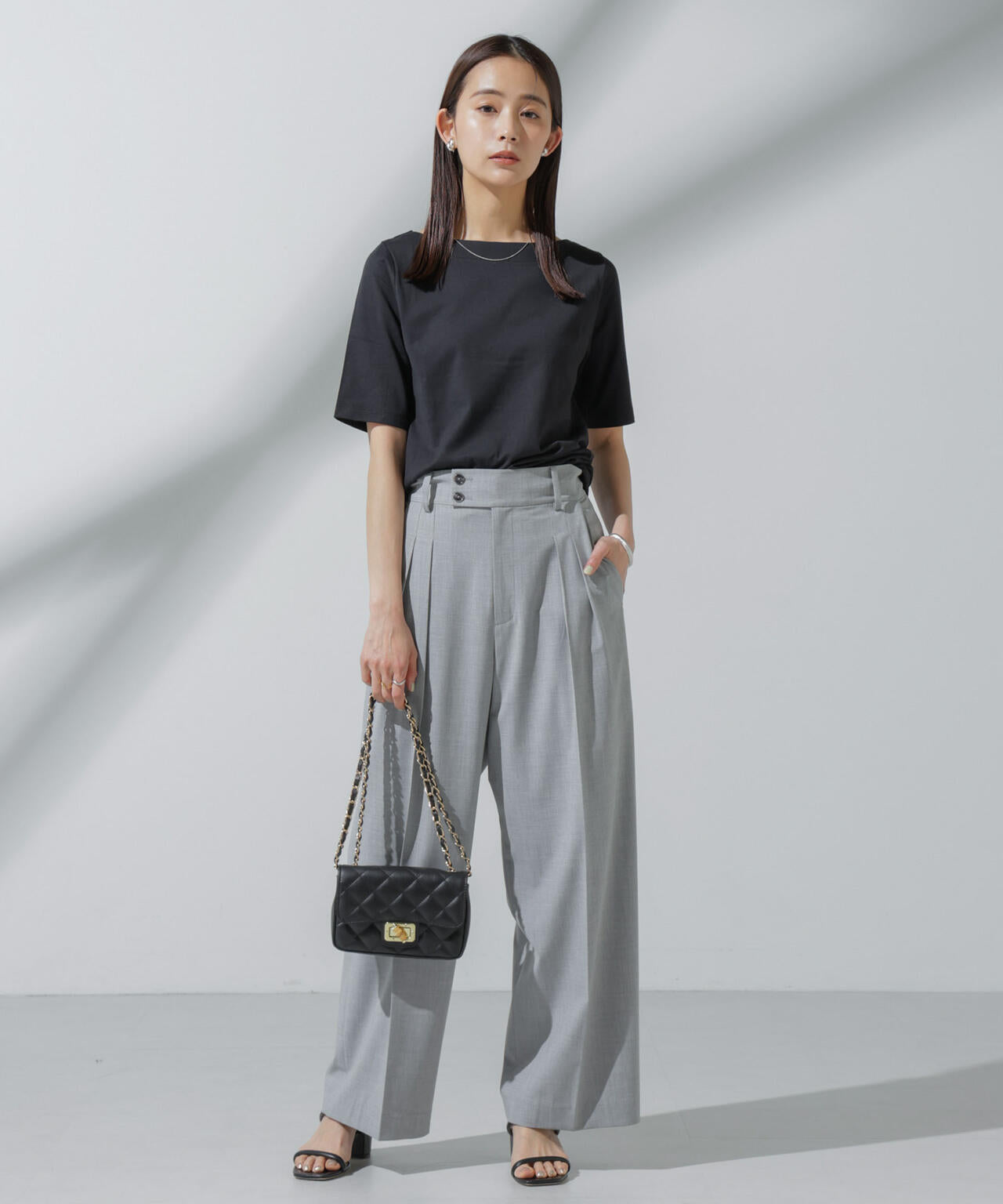 Anti Soaked(R) 汗染み防止 ボートネックTシャツ