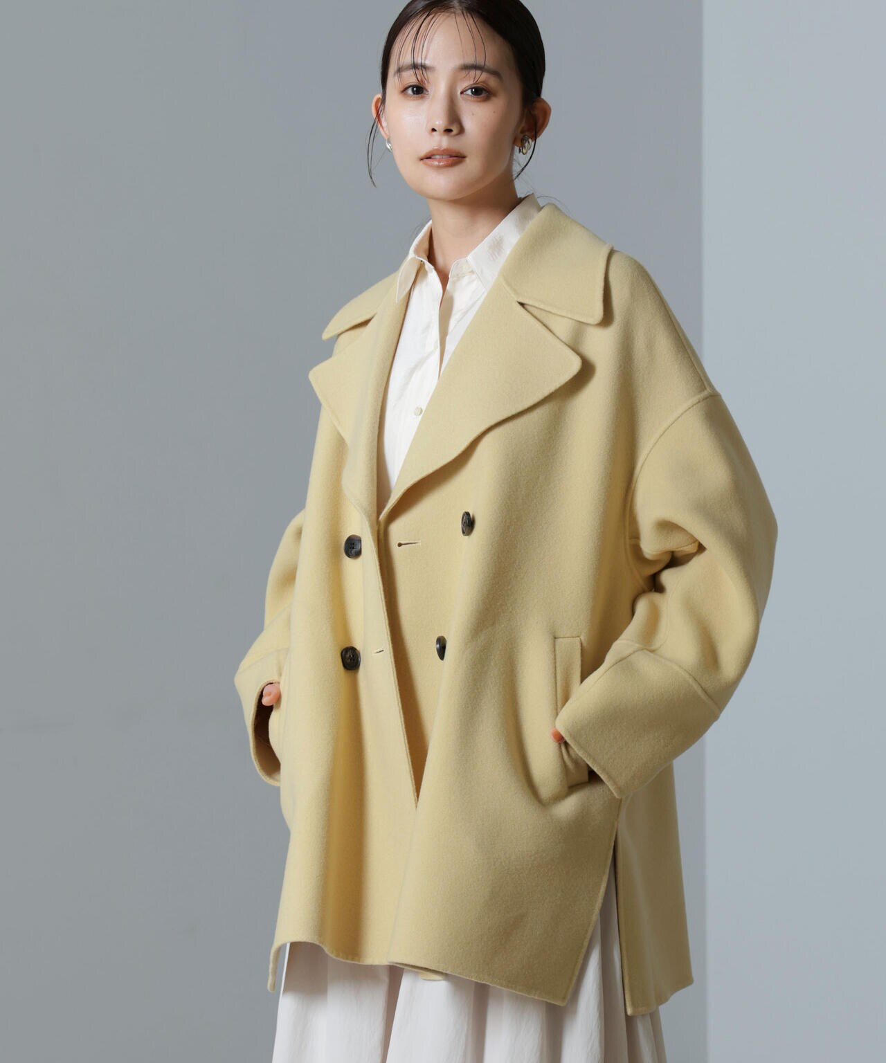 PURE LAMBS リバーミドルコート | NANO universe（ナノ・ユニバース