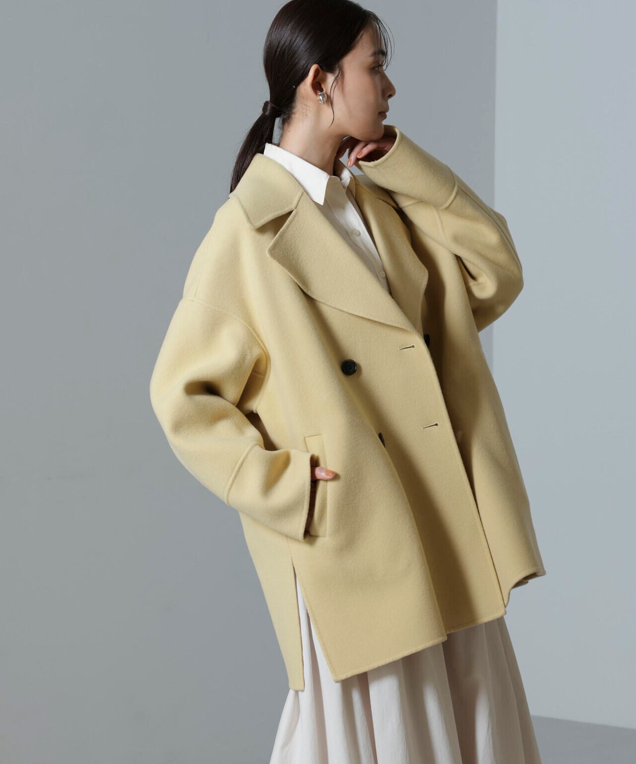 PURE LAMBS リバーミドルコート | NANO universe（ナノ・ユニバース