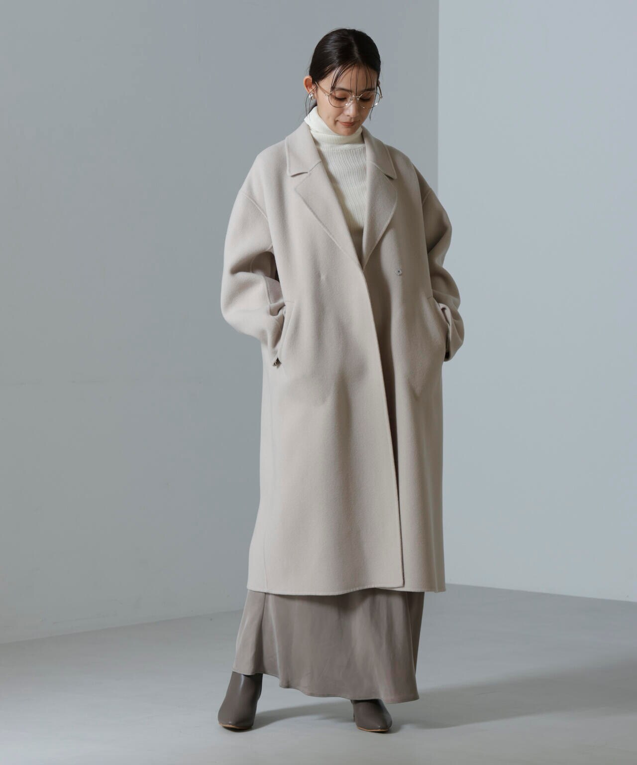 PURE LAMBS リバーロングコート | NANO universe（ナノ・ユニバース