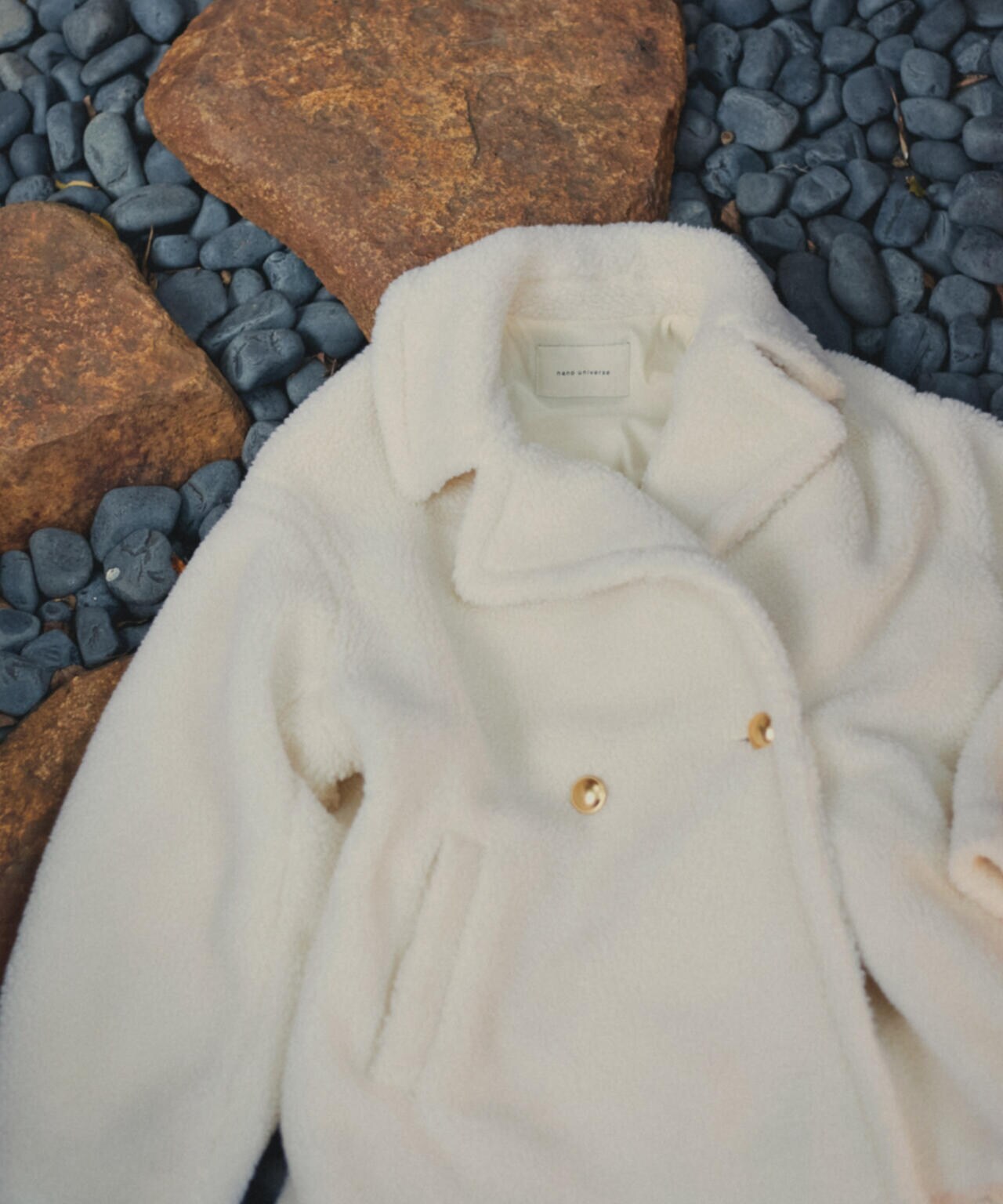 ミドル丈ボアPコート | NANO universe（ナノ・ユニバース） ｜【公式