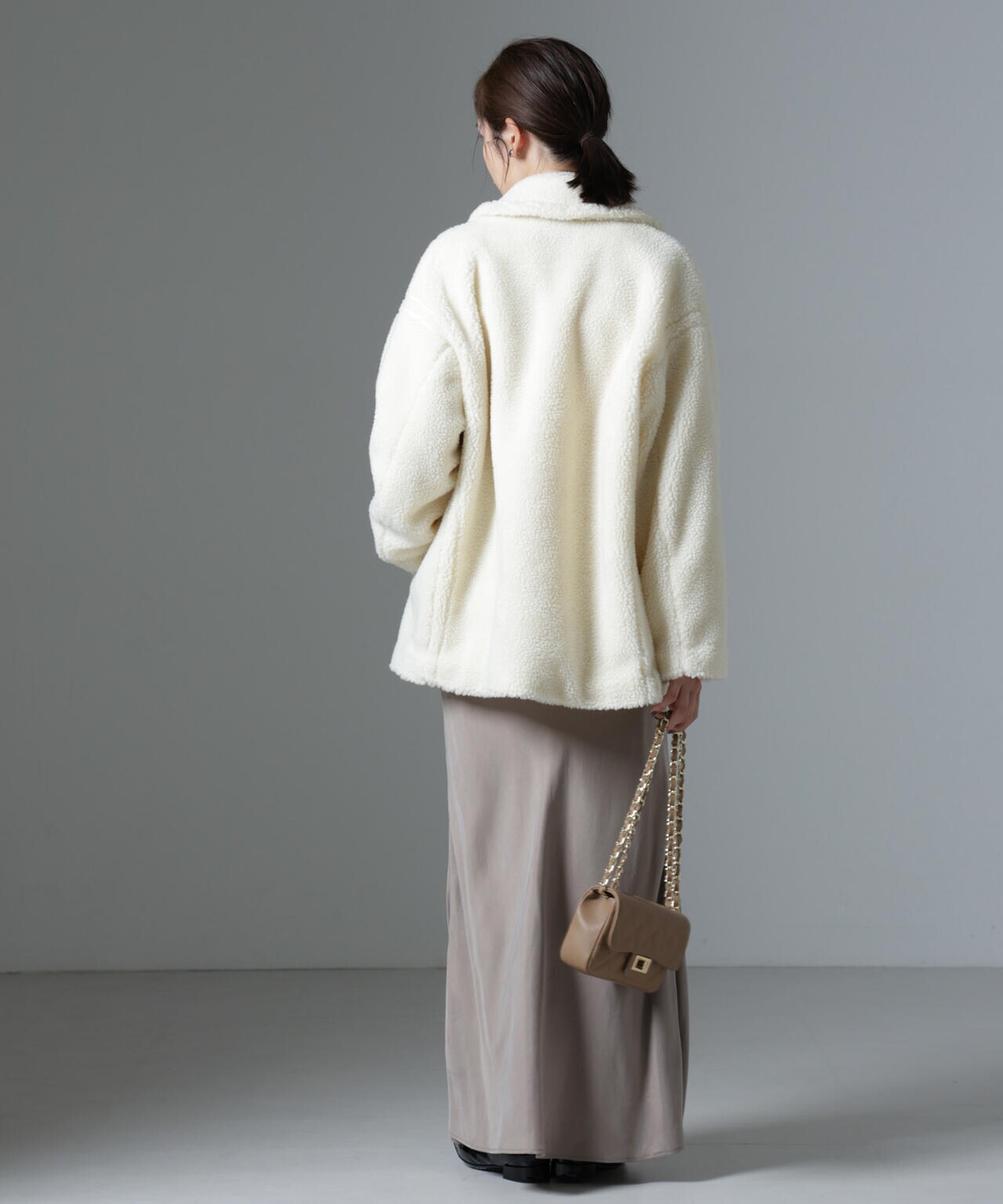 ミドル丈ボアPコート | NANO universe（ナノ・ユニバース