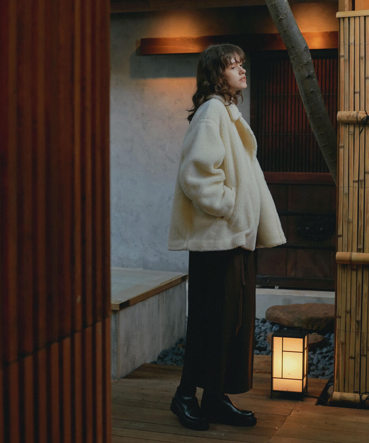 ミドル丈ボアPコート | NANO universe（ナノ・ユニバース） ｜【公式