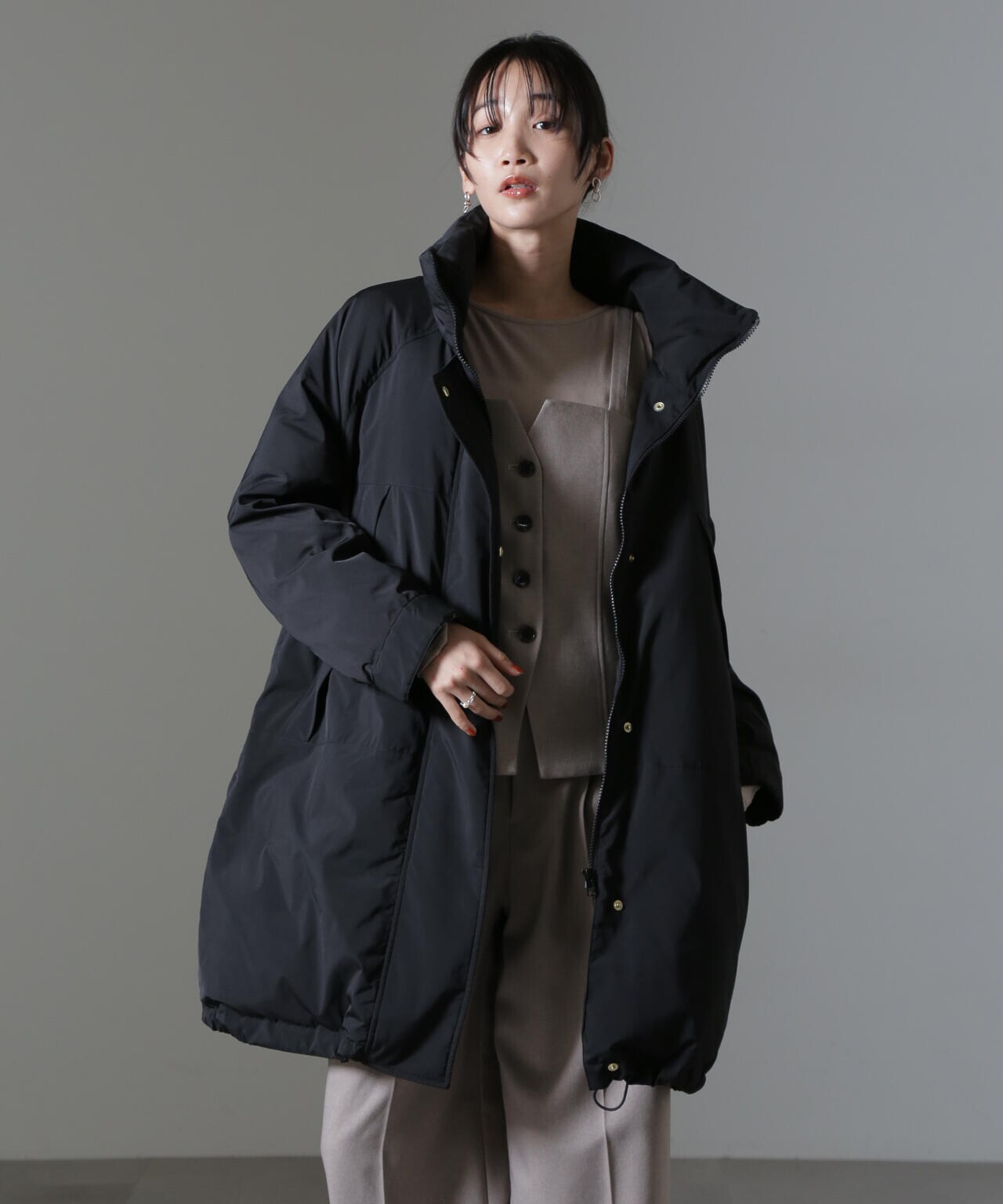 ETHERMALOFT(R)中綿スタンドコート | NANO universe（ナノ・ユニバース