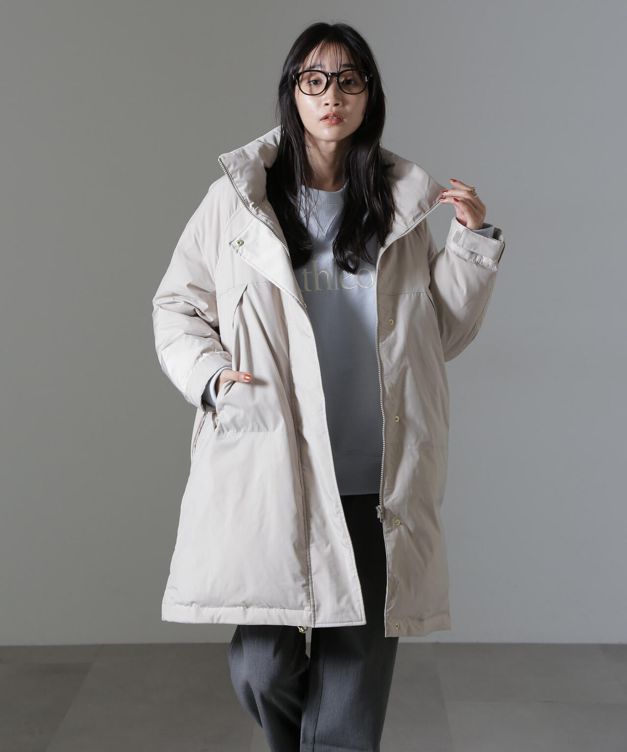 【新品】ナノユニバース ETHERMALOFT(R)中綿スタンドコート ETHERMALOFT(R)中綿スタンドコート | NANO universe（ナノ・ユニバース
