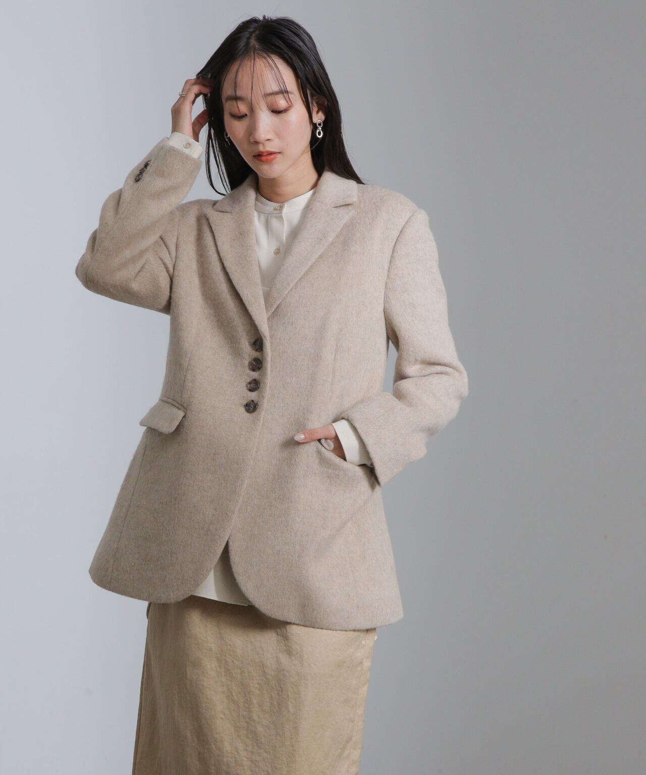 ジャケット・アウター UA nano universe united tokyo STUDIOUS ダブルブレストジャケット | NANO universe（ナノ・ユニバース