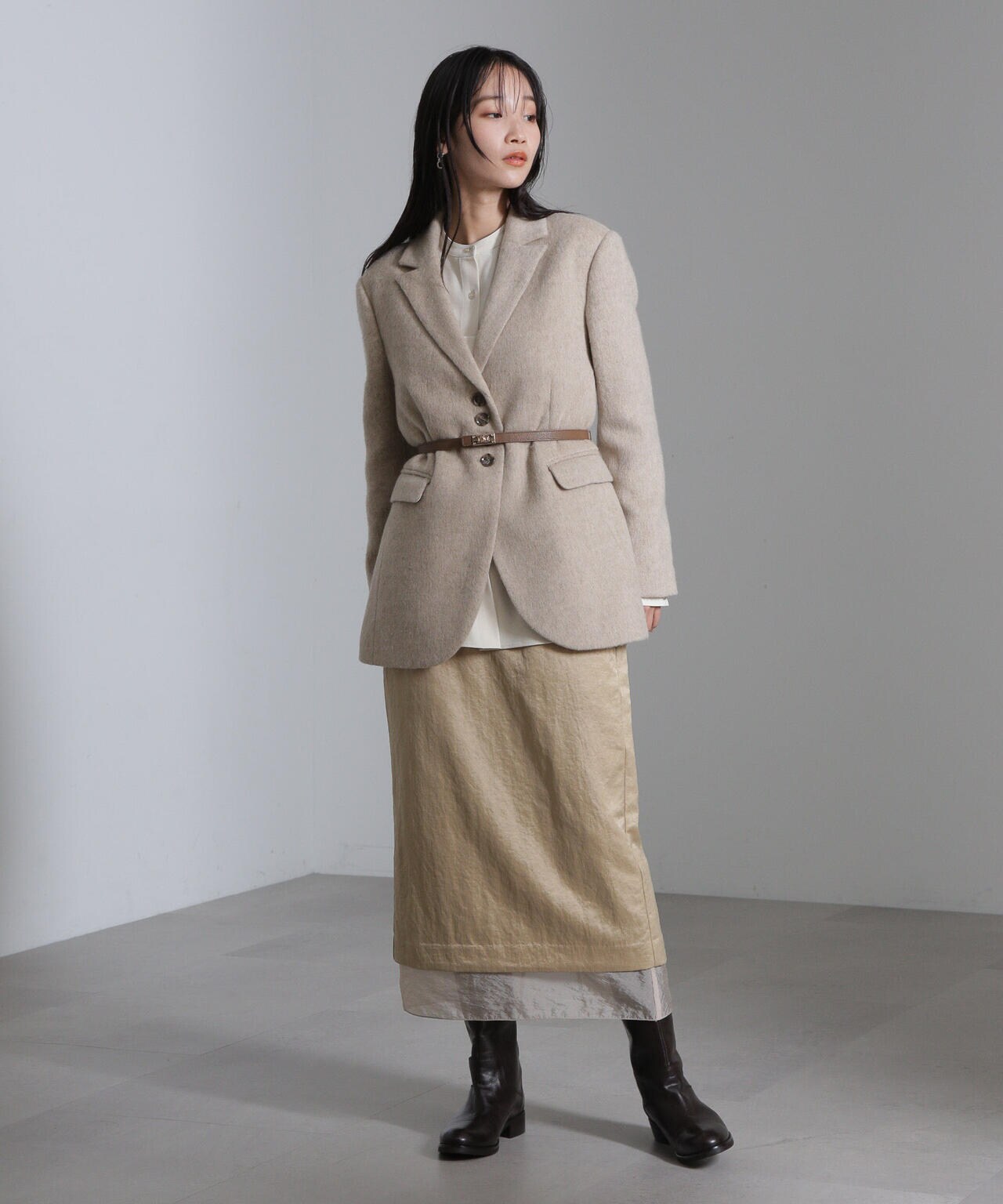 新品未使用 ナノユニバース　シャギージャケット　モカ シャギージャケット | NANO universe（ナノ・ユニバース） ｜【公式