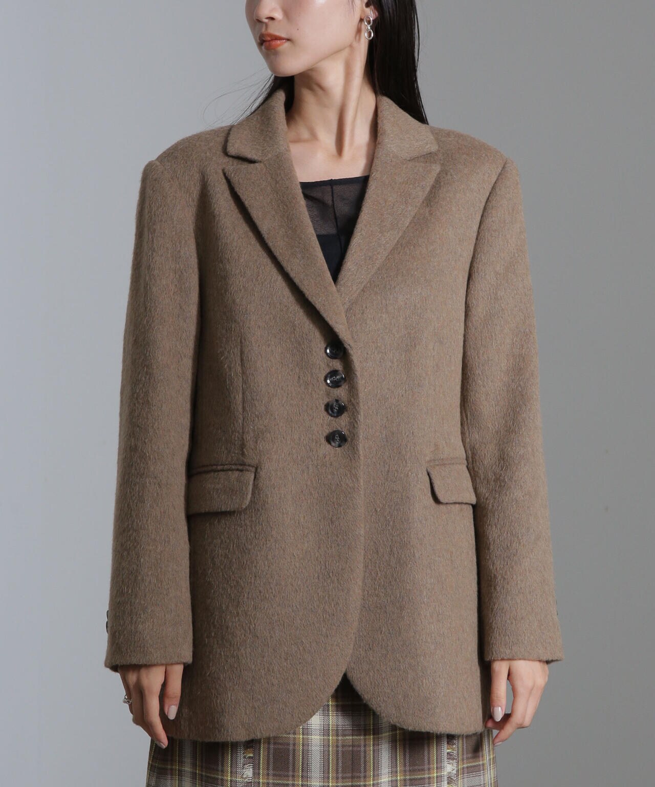 ジャケット・アウター UA nano universe united tokyo STUDIOUS シャギージャケット | NANO universe（ナノ・ユニバース