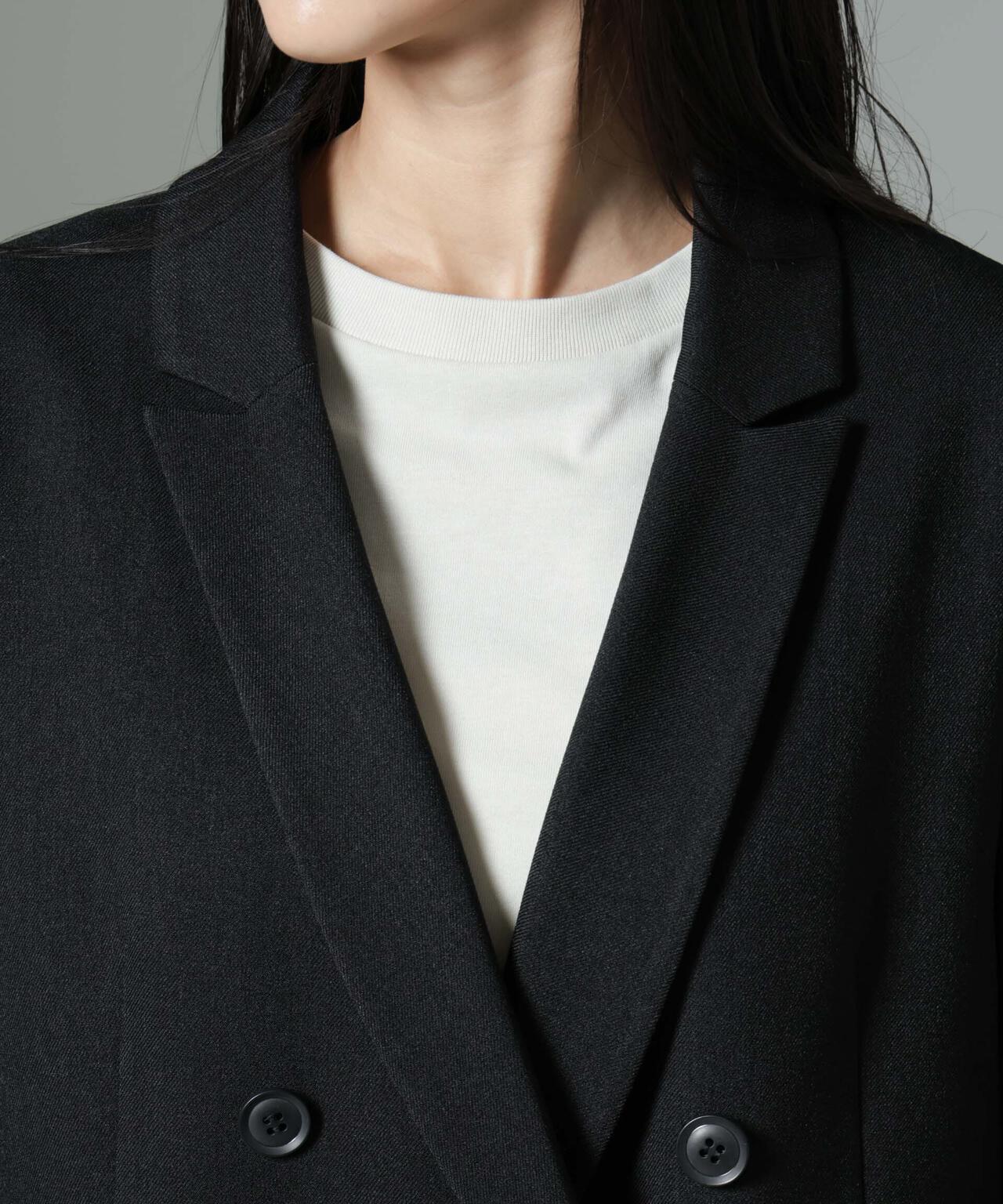 ストレッチサージダブルジャケット（セットアップ可） | NANO universe