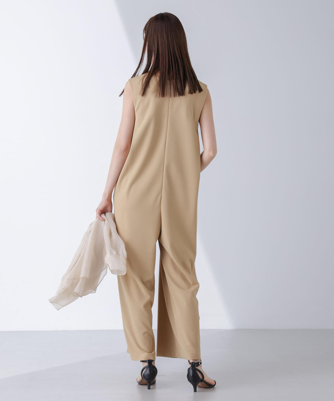 AtPARK＆DAILYWEAR/カットジョーゼットサロペ