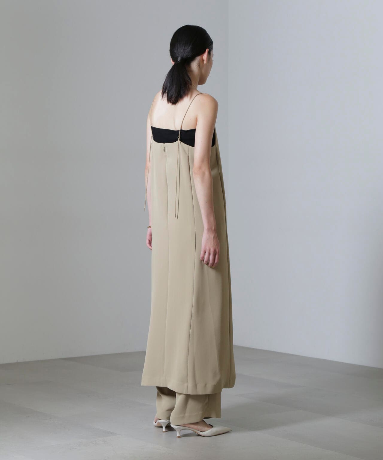 スクエアネックキャミワンピース(セットアップ可) | NANO universe