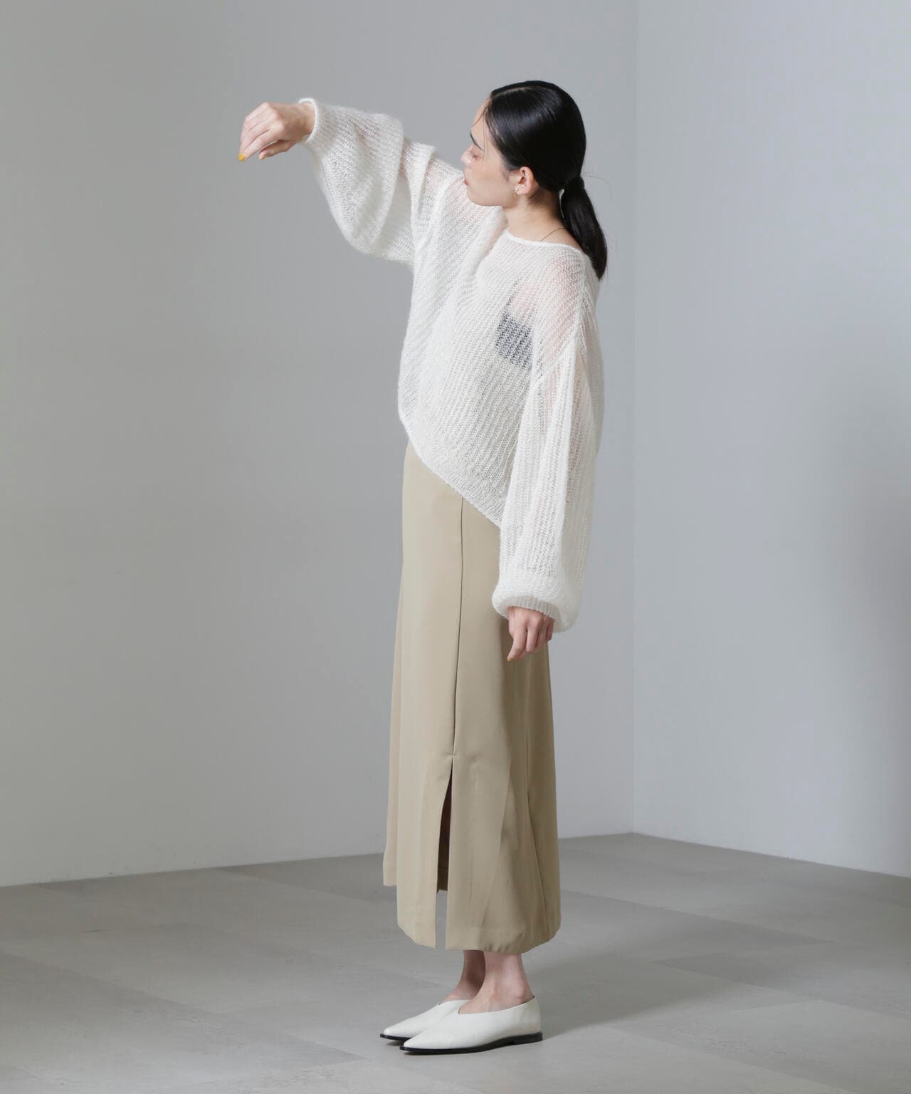 スクエアネックキャミワンピース(セットアップ可) | NANO