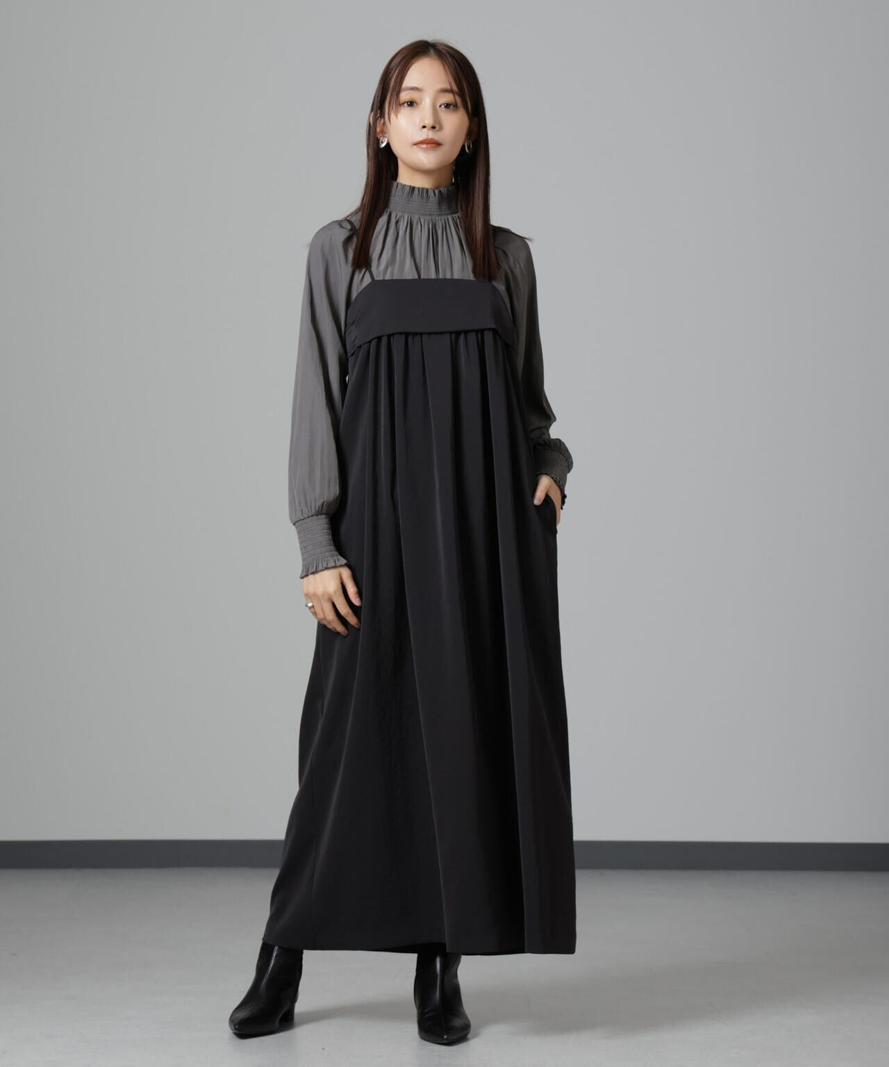 ギャザーキャミワンピース | NANO universe（ナノ・ユニバース