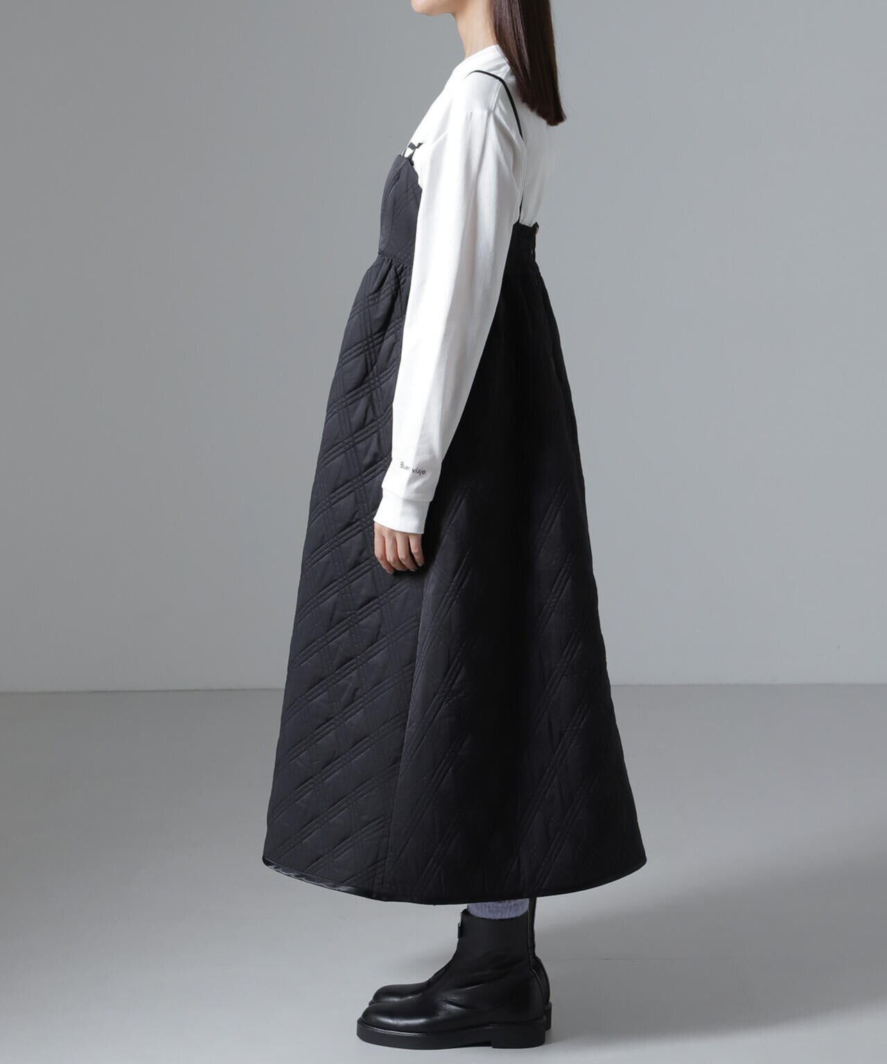 撥水キルティングキャミワンピース | NANO universe（ナノ・ユニバース