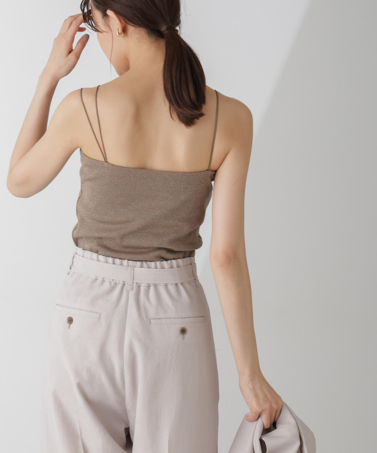 新品タグ付き sugar gloss MARS ロゴ バラ ラメ キャミソール 新品タグ付き sugar gloss MARS ロゴ バラ ラメ キャミソール