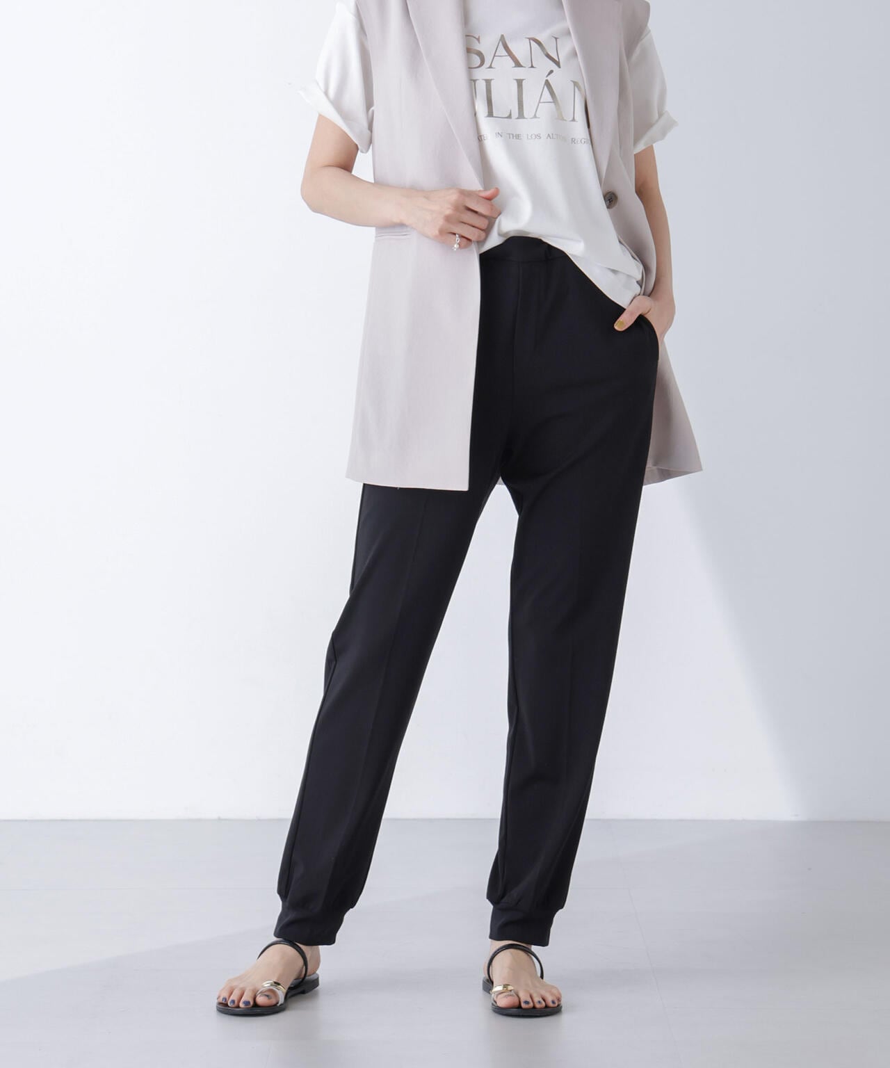 AtPARK＆DAILYWEAR/スリットジョガーパンツ（セットアップ可） | NANO