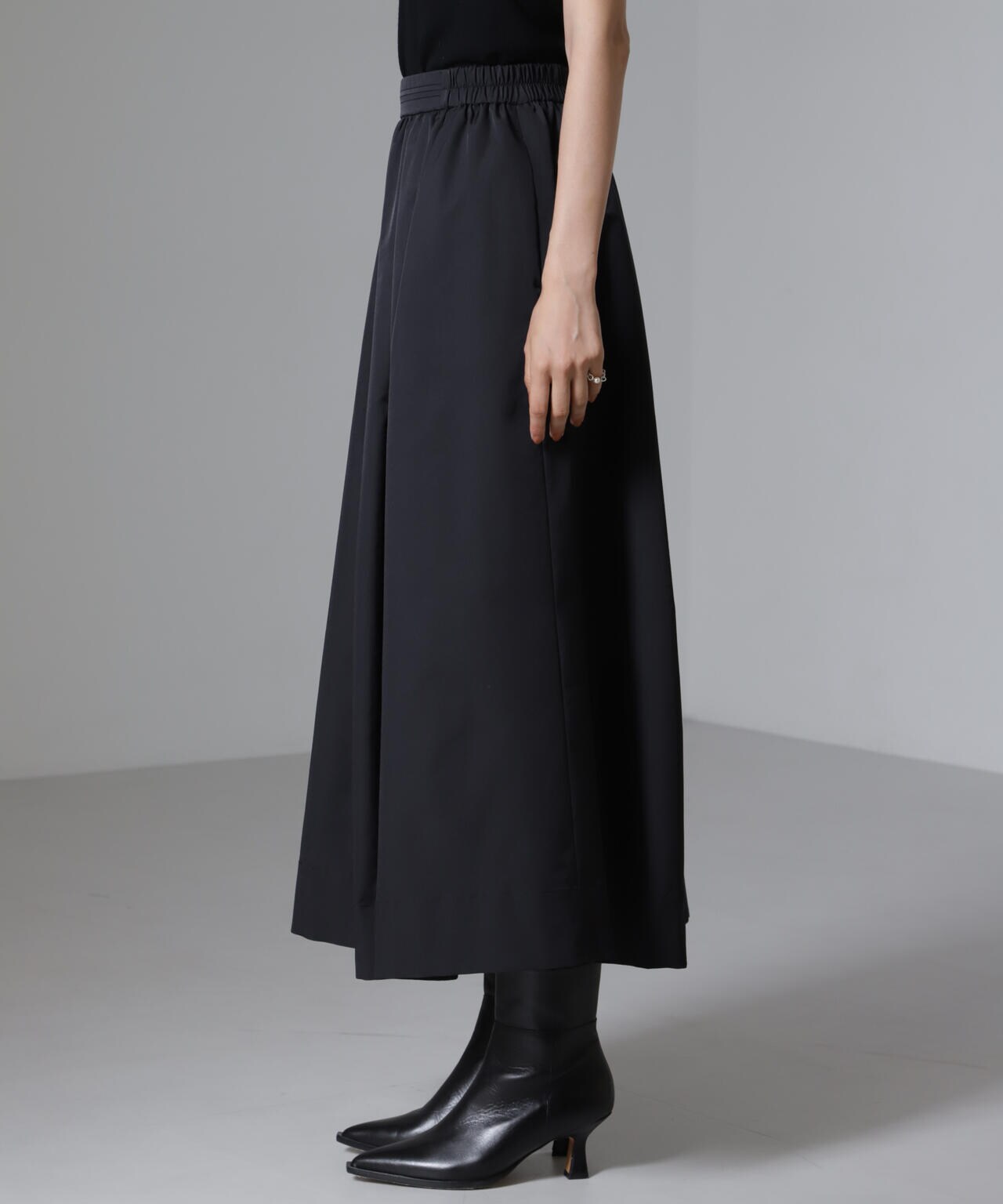 シャンブレータフタギャザースカート | NANO universe（ナノ